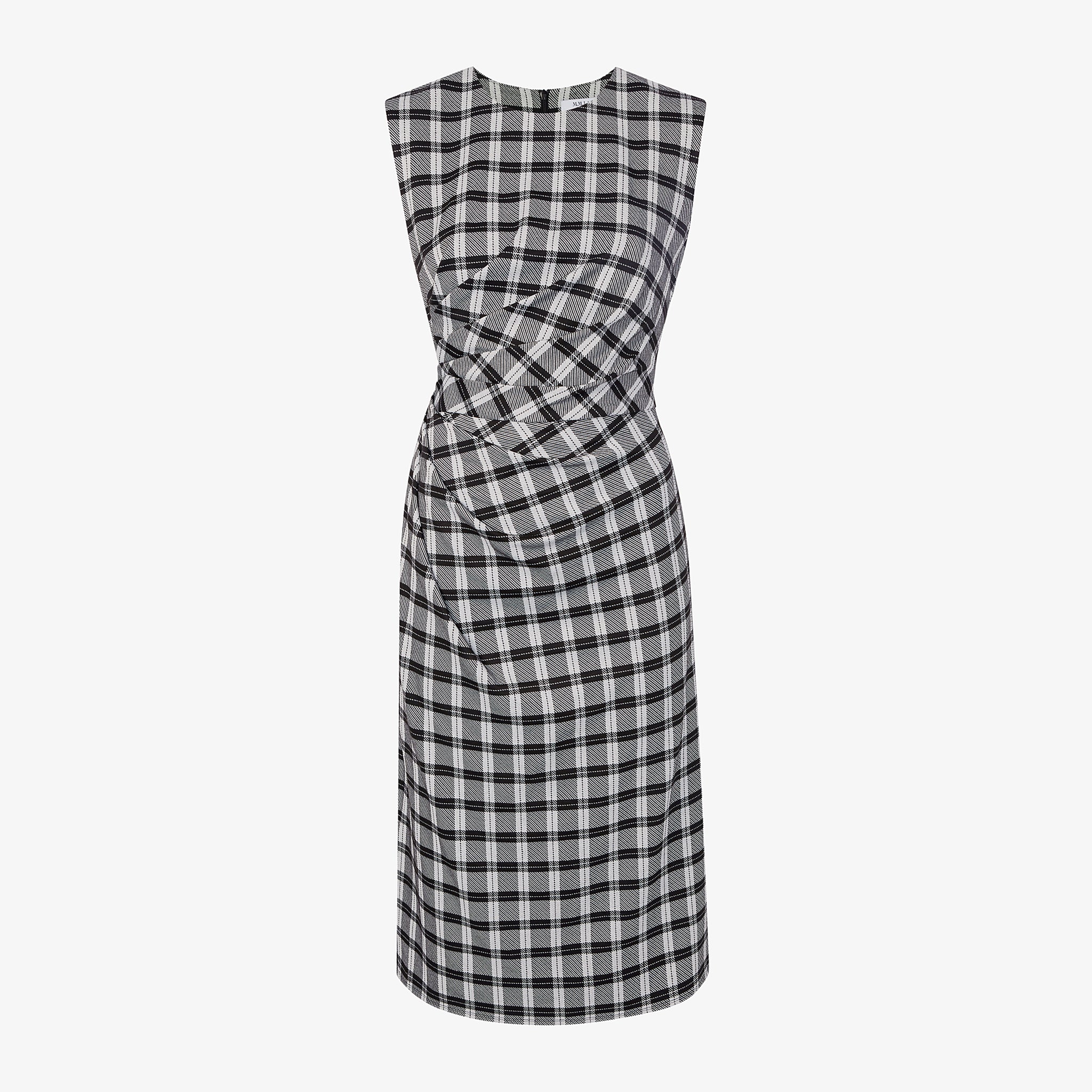 Jeannine Dress - Knit Suiting :: Checkmate M.M.LaFleur Jeannine Dress - Knit Suiting :: Checkmate M.M.LaFleur