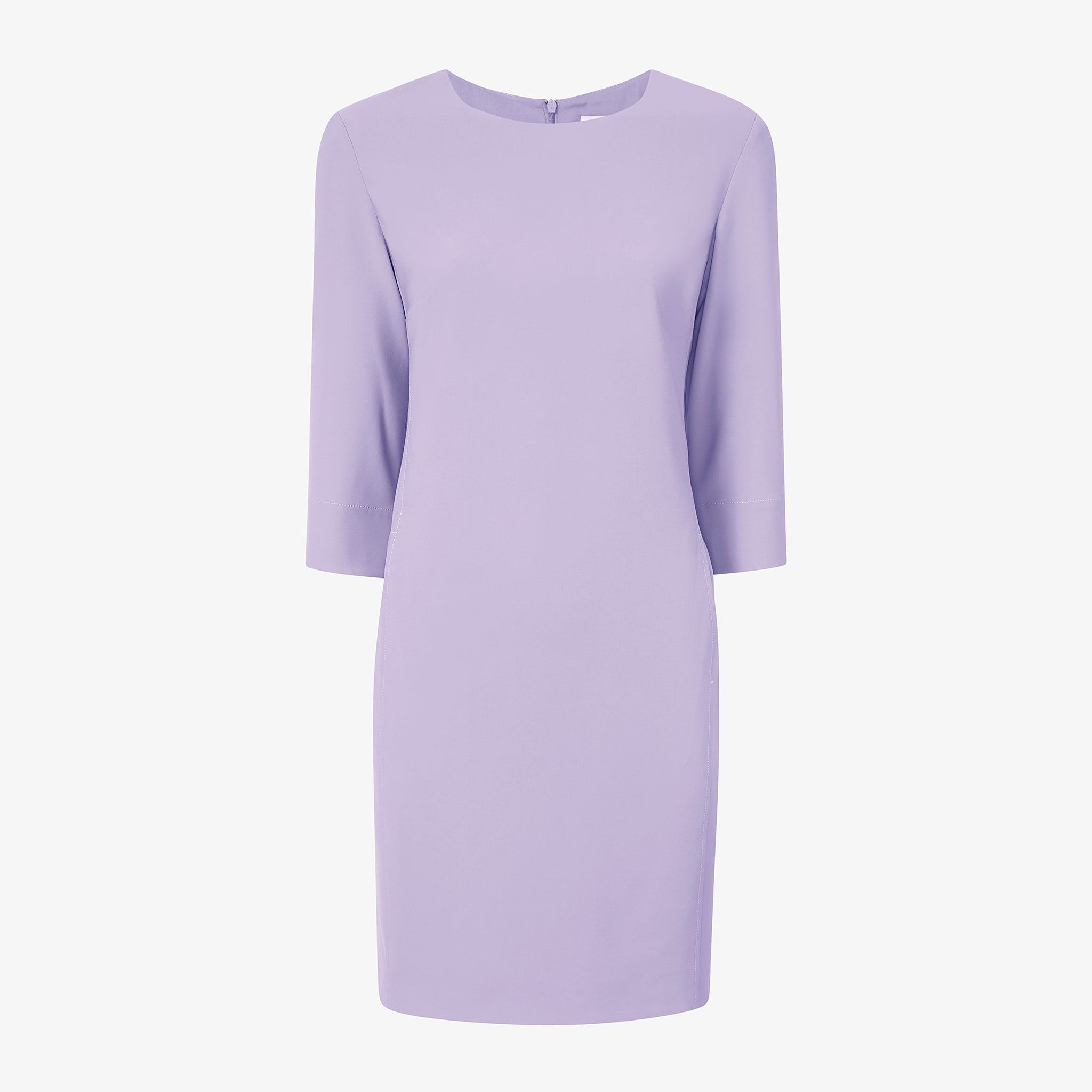 packshot image of the lancia dress in light orchid