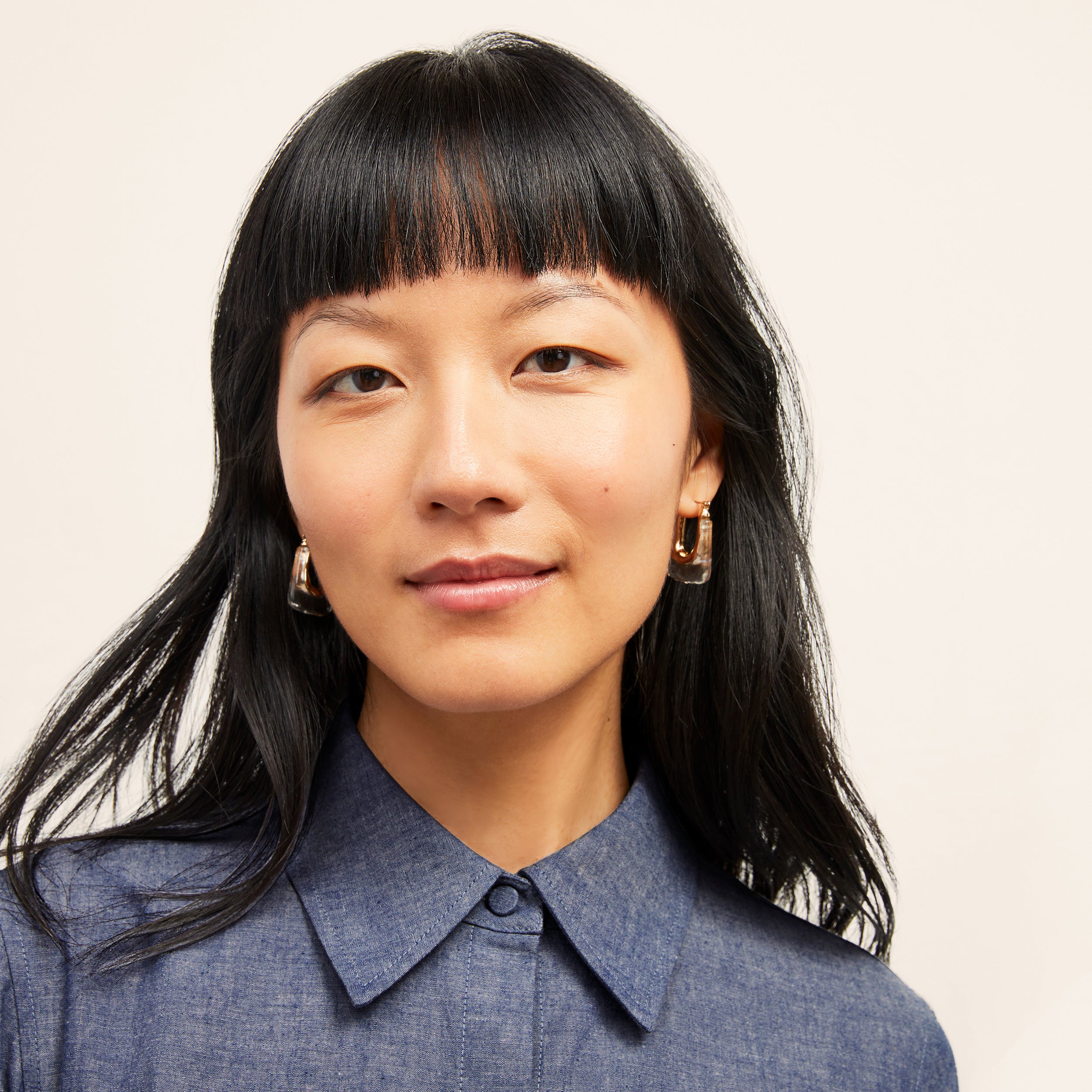 Pepper Dress - Chambray :: Clear Blue – M.M.LaFleur