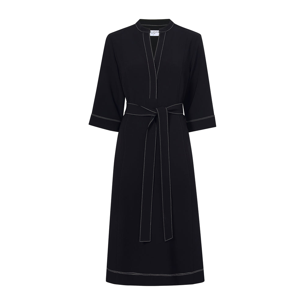 packshot image of the lauleh dress in black