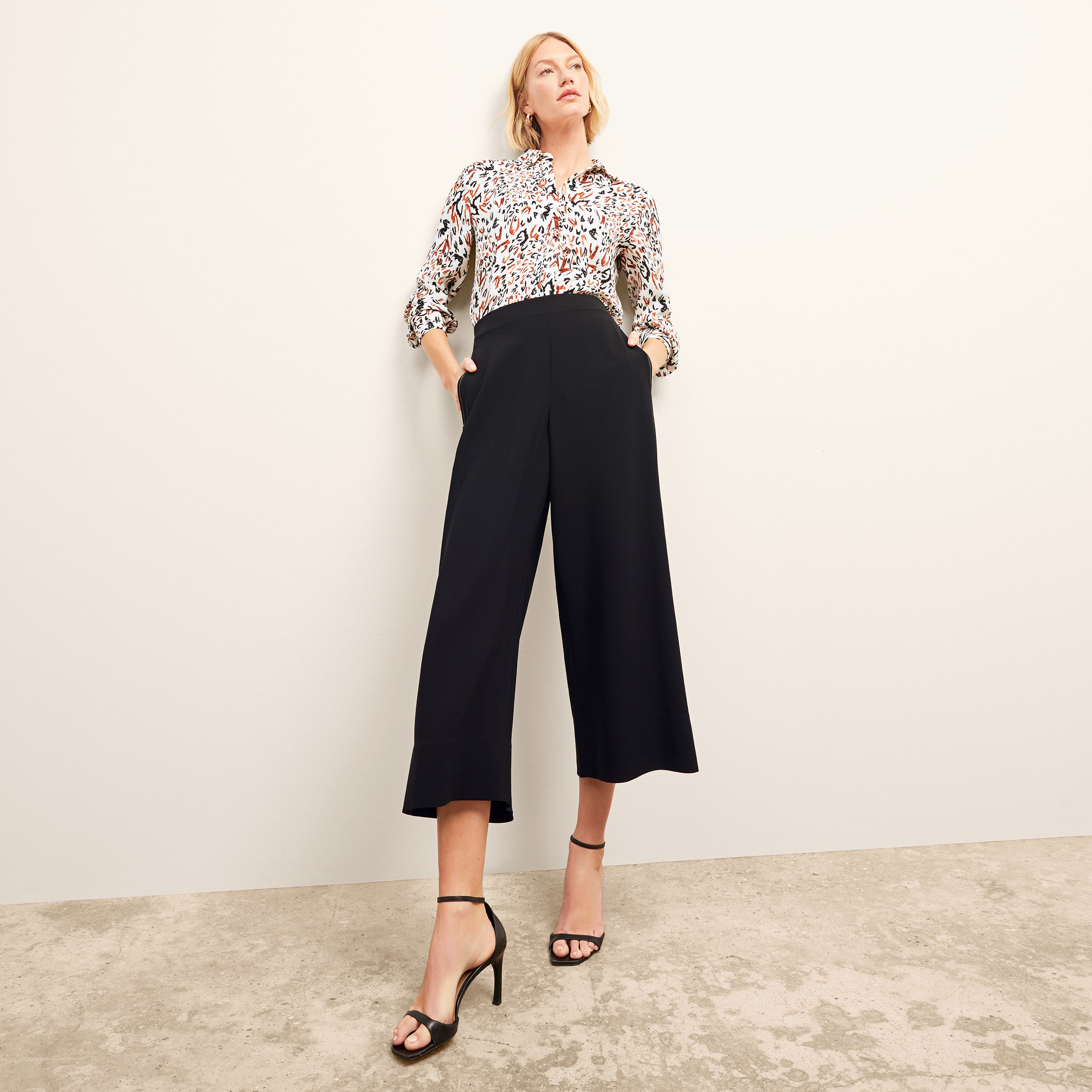 Elena Culotte - Everyday Crepe :: Black – M.m.lafleur