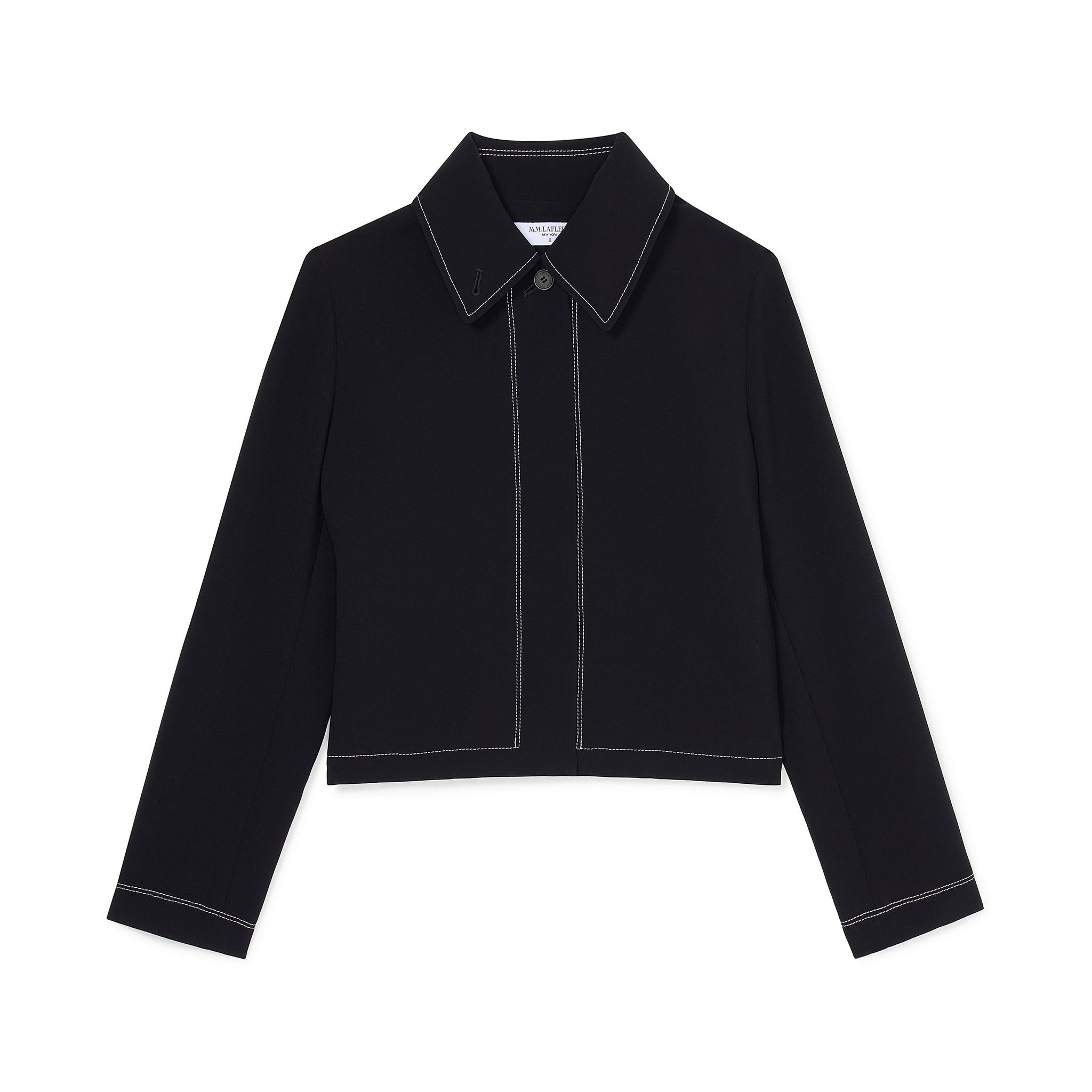 packshot image of the nicky jacket in black 