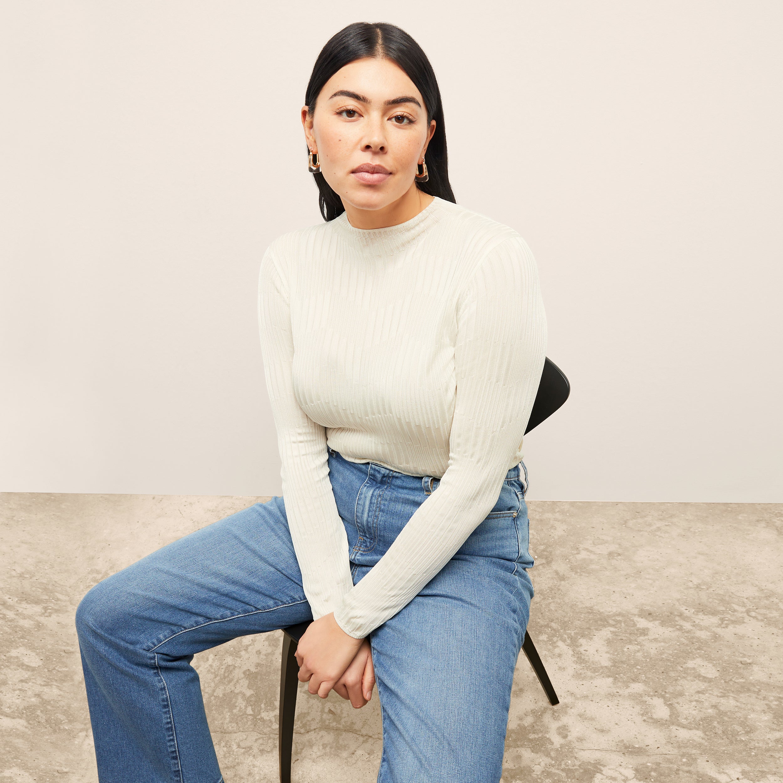 Bree Top - Ivory Magnolia