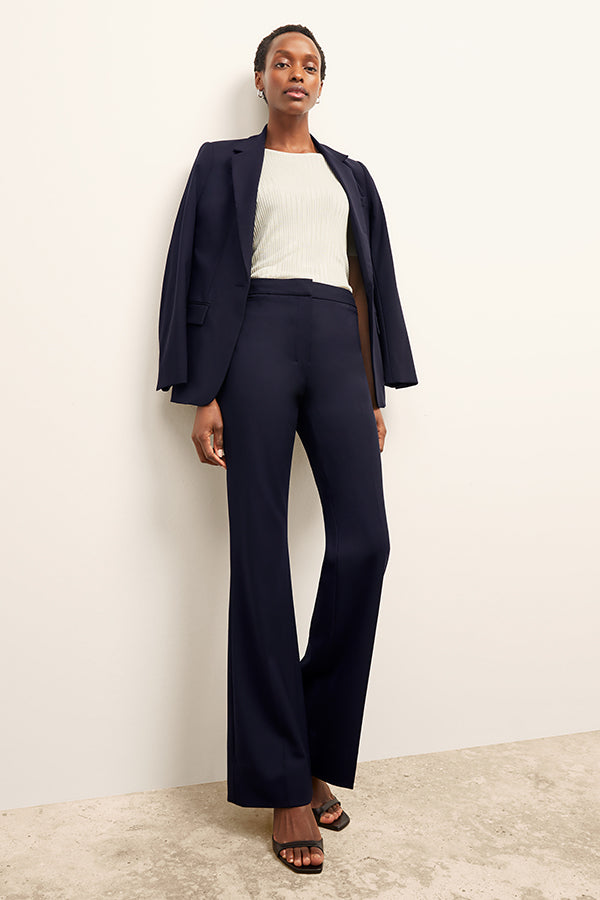 Merritt Wrap Jardigan :: Dark Navy – M.M.LaFleur