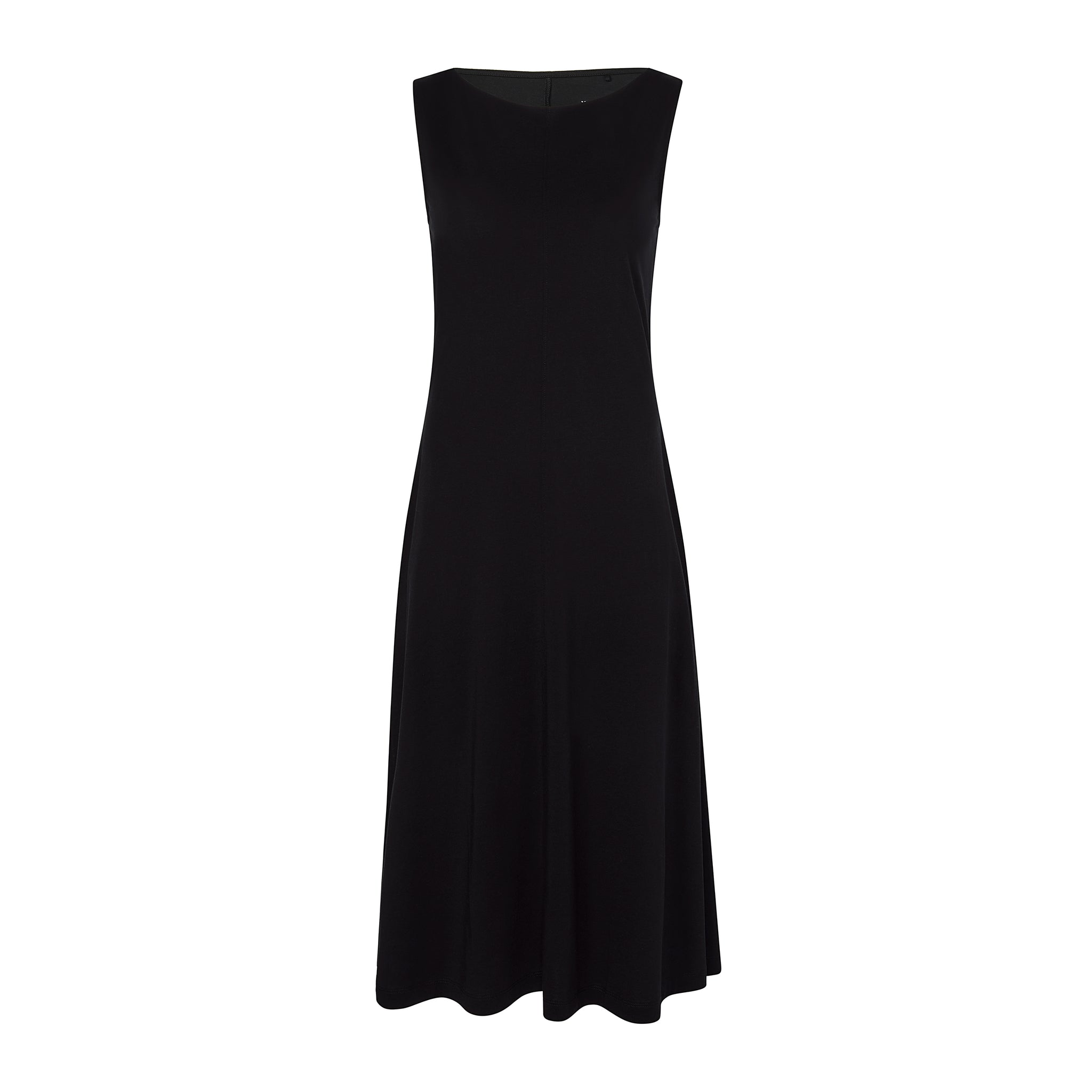 packshot image of the milano dress in black