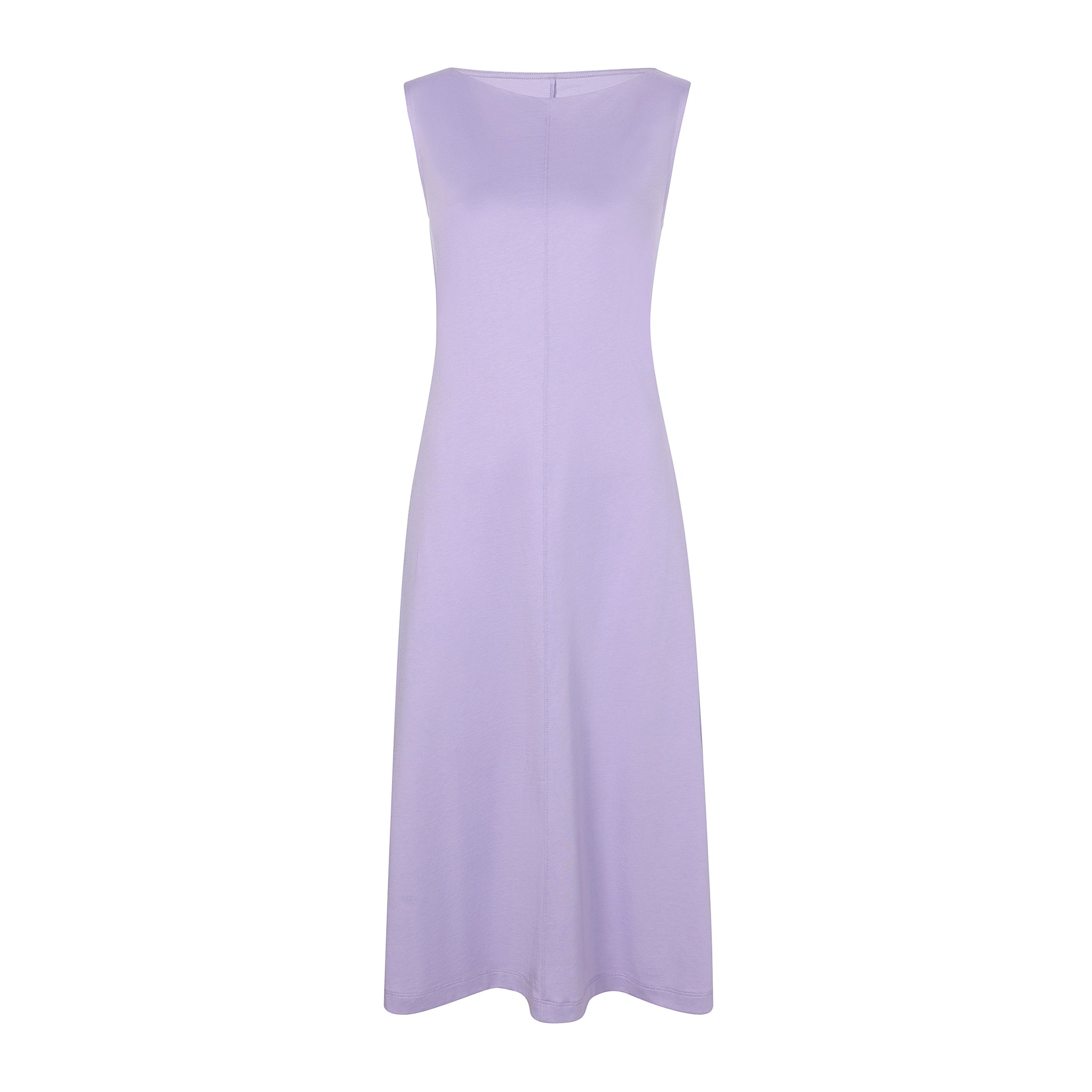 packshot image of the milano dress in light orchid