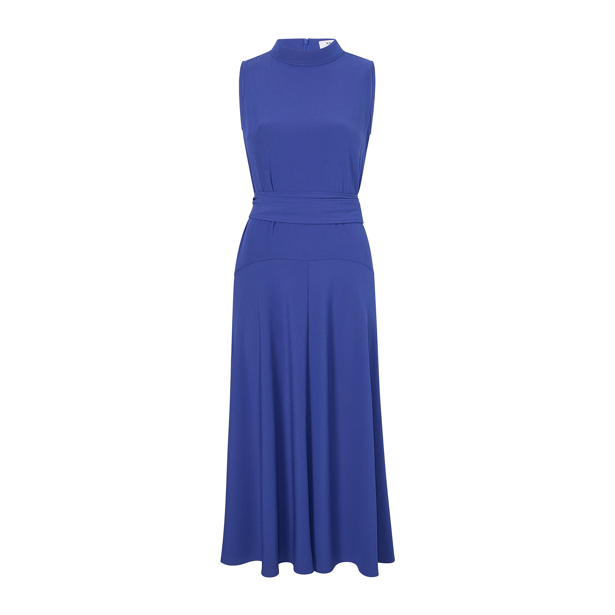 packshot image of the martina dress in royal blue