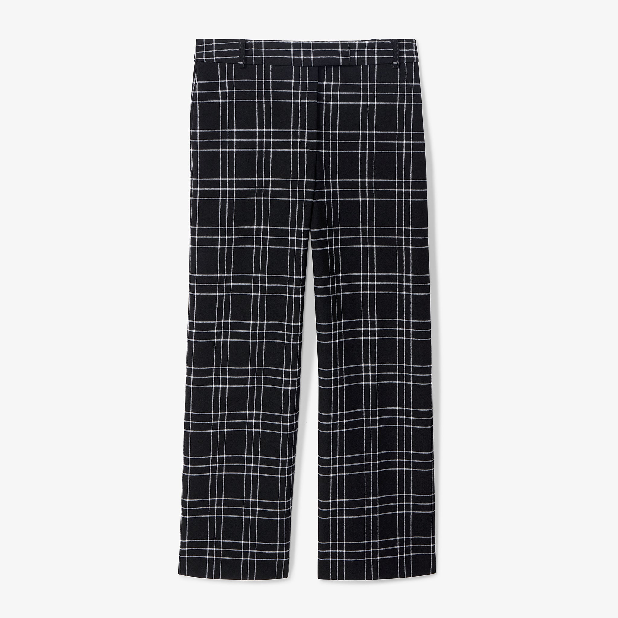 packshot image of the abby pant in plaid 