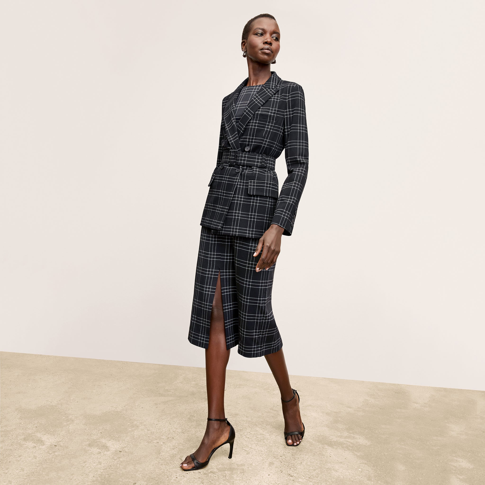 Ashtin Dress - Knit Suiting :: Plaid M.M.LaFleur Ashtin Dress - Knit Suiting :: Plaid M.M.LaFleur