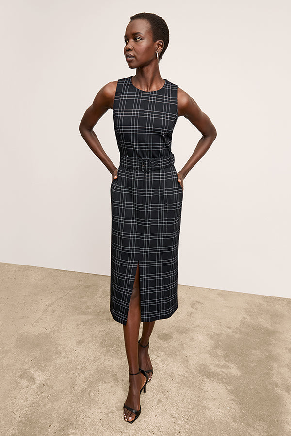Ashtin Dress - Knit Suiting :: Plaid M.M.LaFleur Ashtin Dress - Knit Suiting :: Plaid M.M.LaFleur