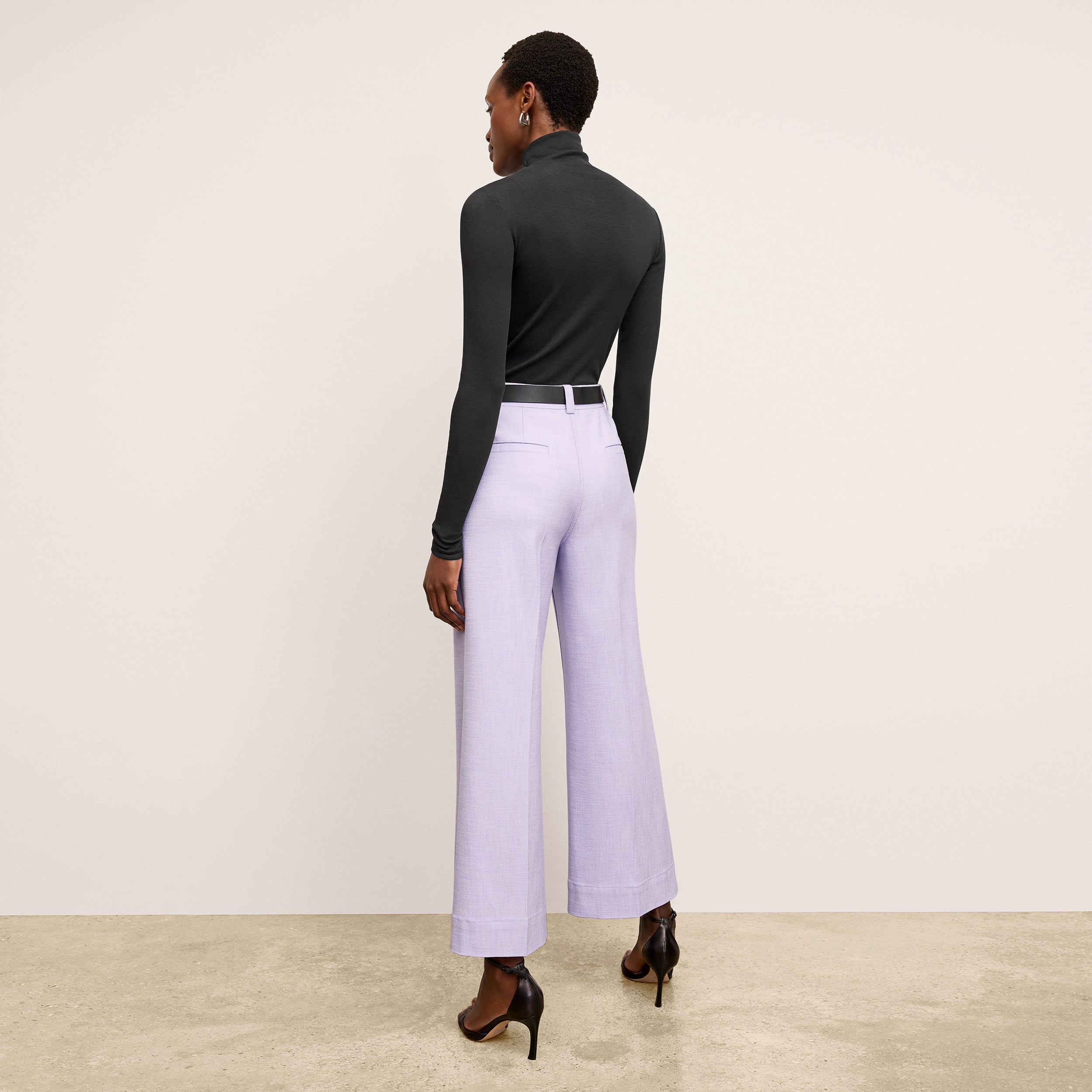 Axam Layering Turtleneck - Organic Ribbed Pima Cotton :: Dark Navy