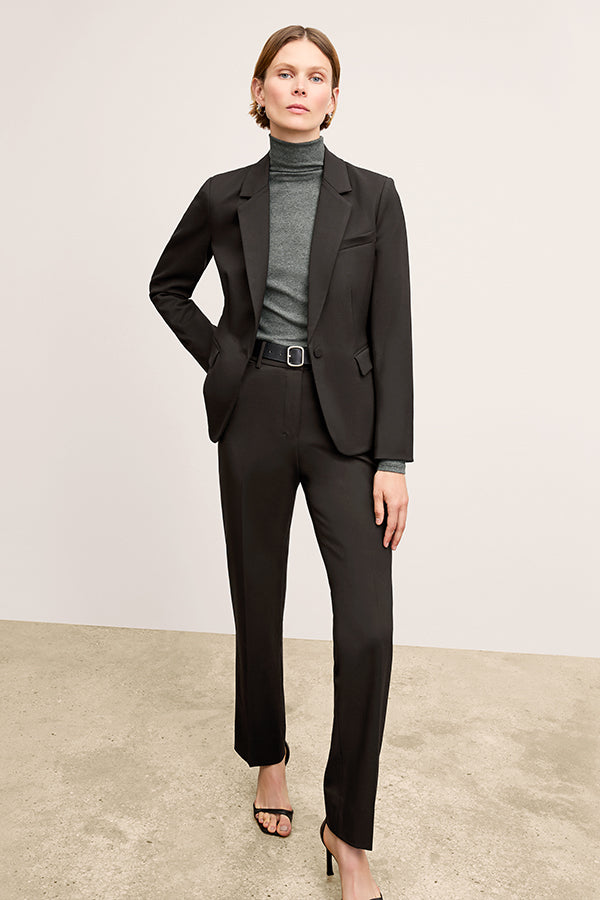 Moreland Travel Blazer - OrigamiTech :: Black – M.M.LaFleur