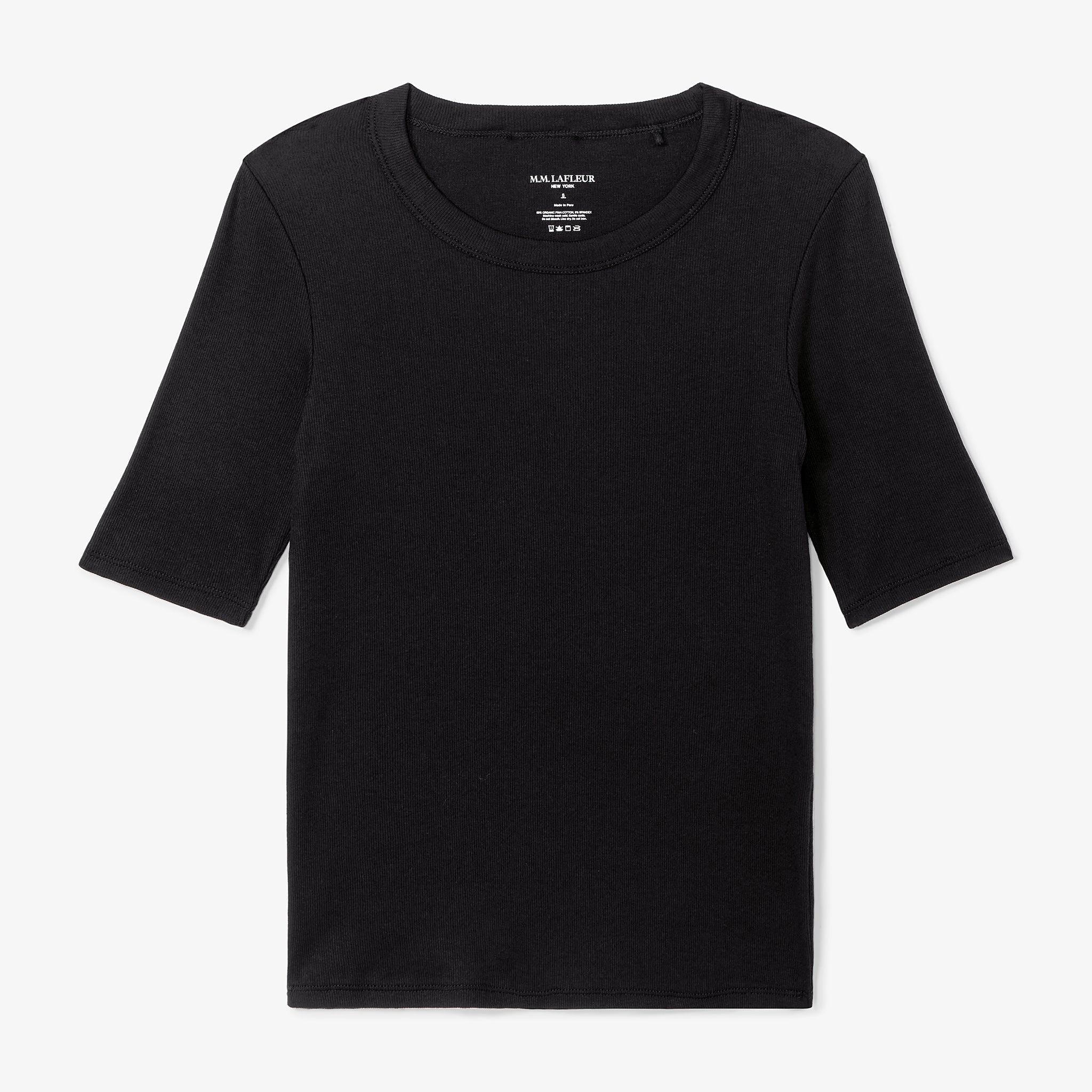 Packshot of the Chana top in Black