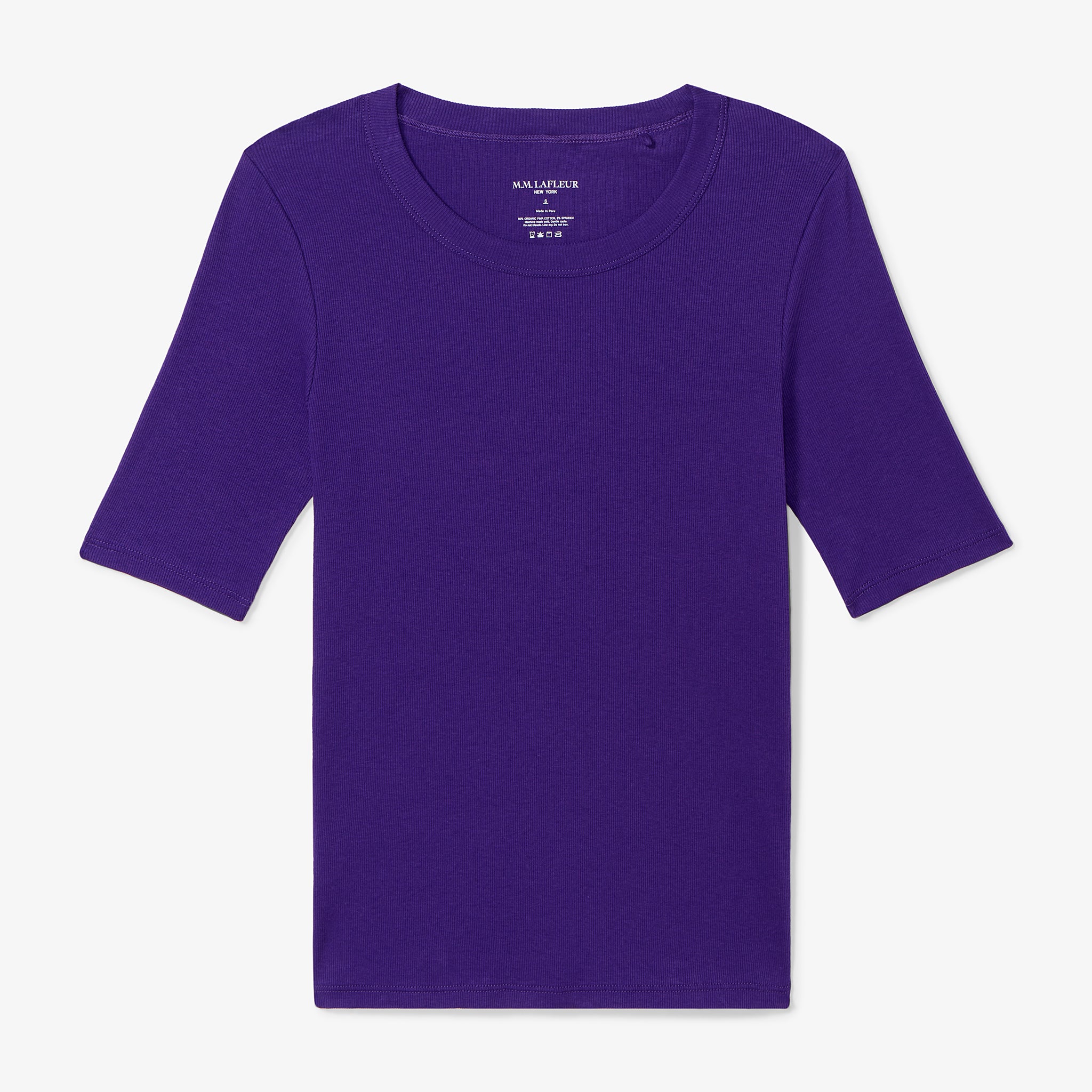 Packshot image of the Chana top in Ube