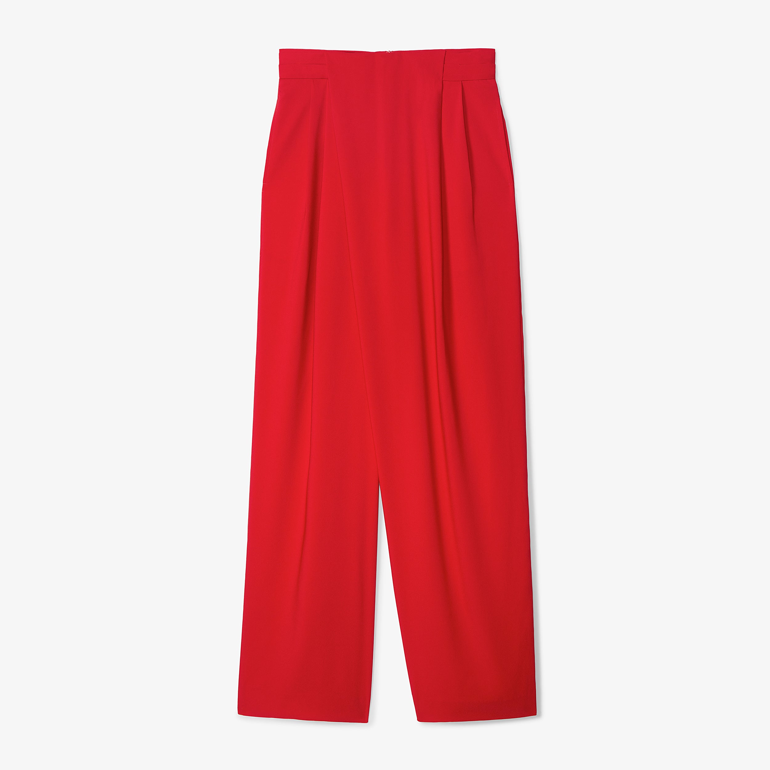 Katrina Top - Eco Sateen :: Maraschino