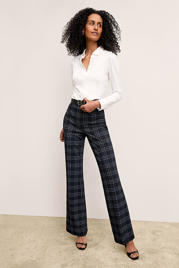 black plaid dress pants Baltic Born Womens Artemis Velvet Maxi Dress | Black main image 1
