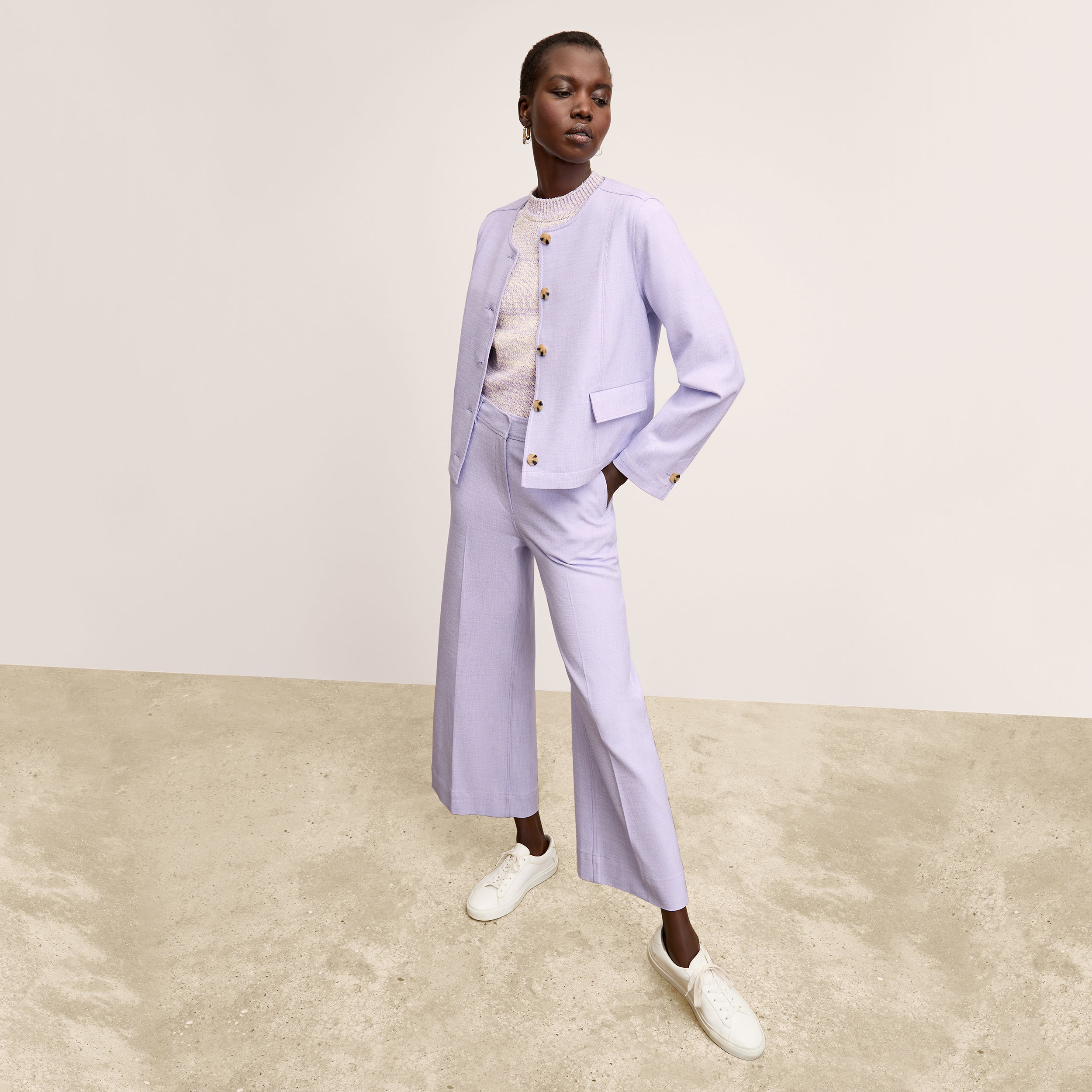 新品未使用　Liten Silky fit pants size0 MLF12705_LaniPant_StretchTweed