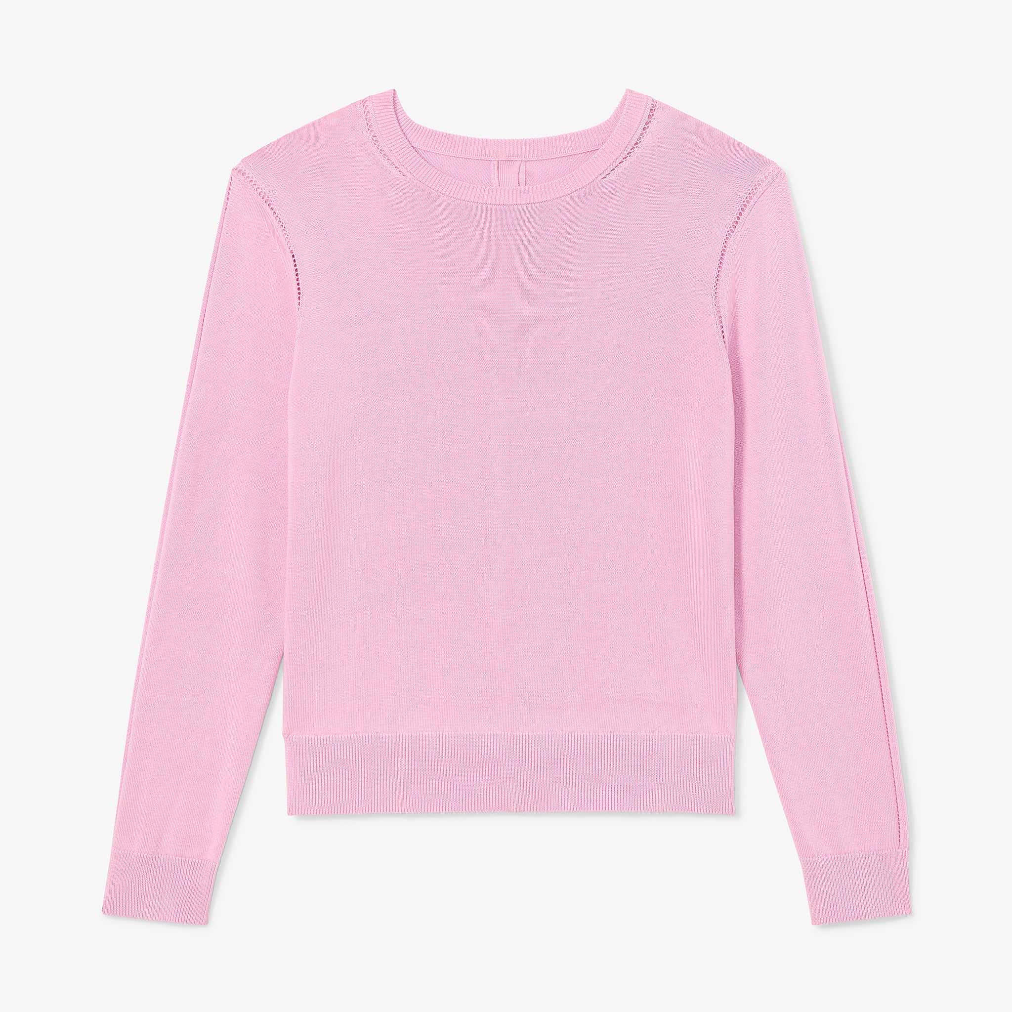 packshot image of the larissa sweater in taffy