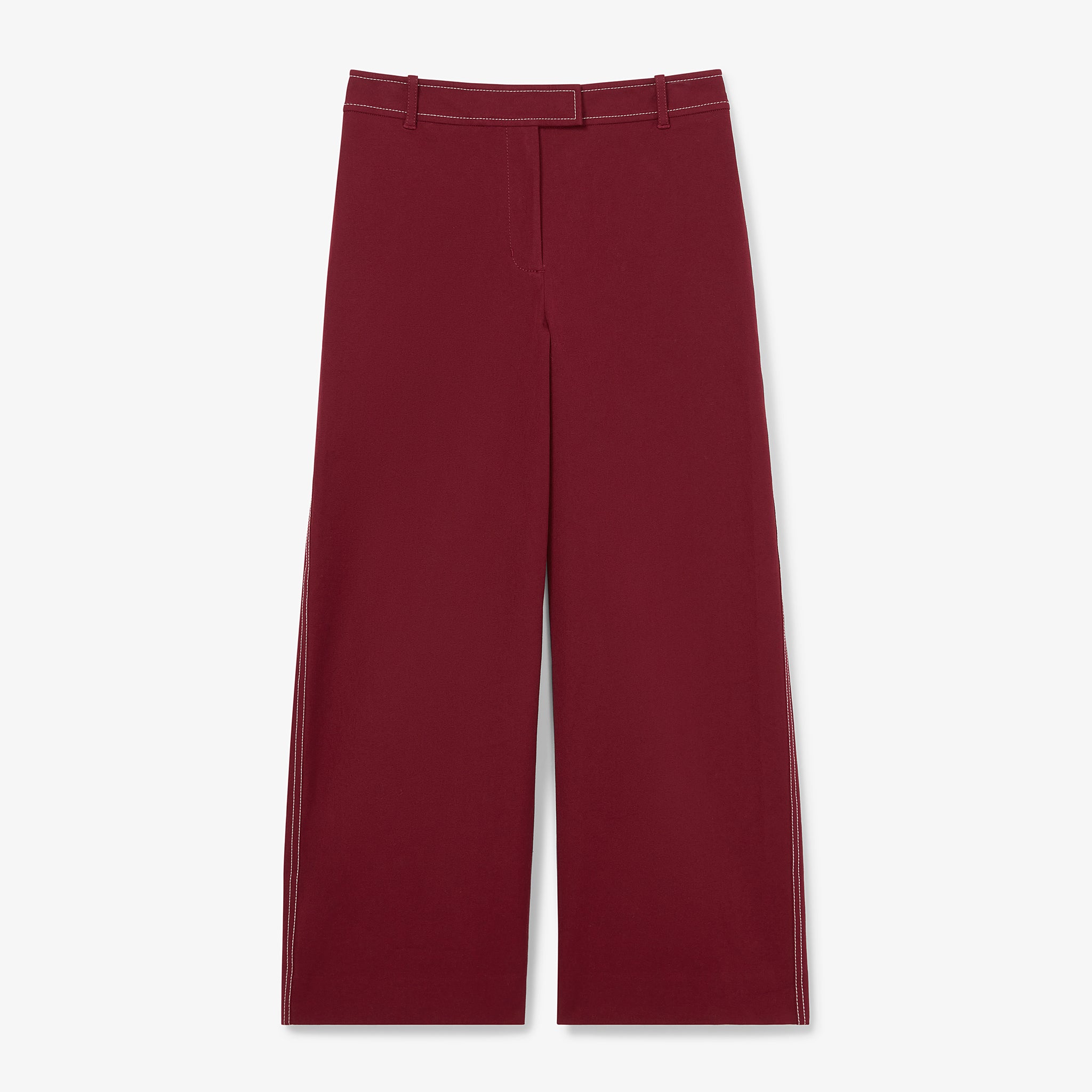 packshot image of the abby pant in berry jam 