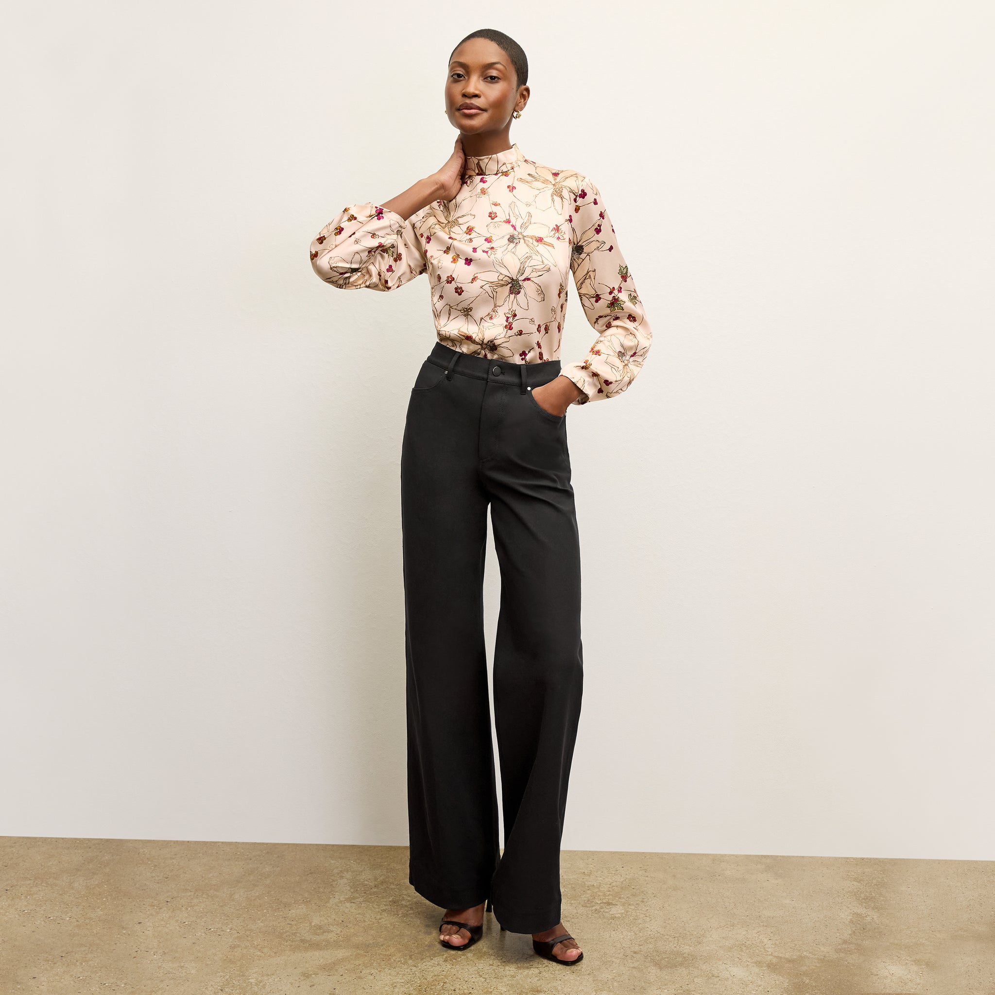 Milo Wide-Leg Jean - Eco Better Than Denim :: White main image 0