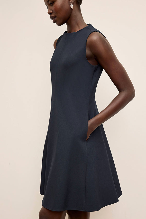 Toi Dress - Recycled WonderTex :: Deep Teal – M.M.LaFleur