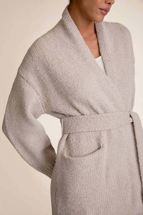Merritt Wrap Jardigan :: Latte – M.M.LaFleur