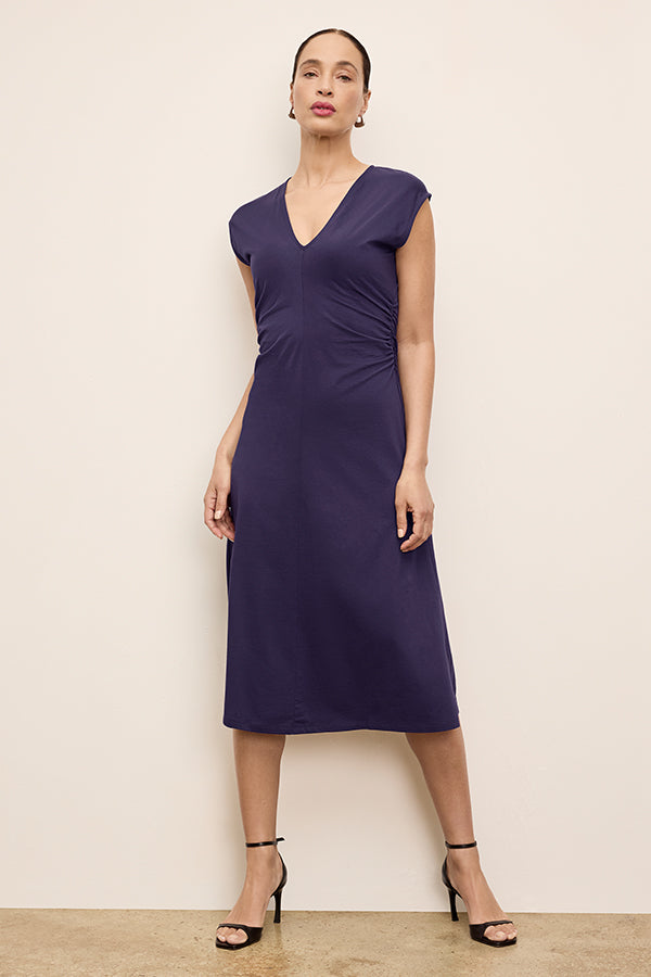 marina jersey dress Marina Rinaldi | Woman - Jersey dress with knot - Wine-coloured