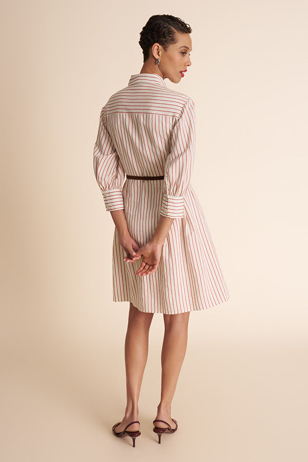 dobby shirt dress Marla Vacation NPU-Ella-202146 Shirt Dress 2Y / ROSE SHIMMER:ROSE SHIMMER Yellow Coast Lace Cami