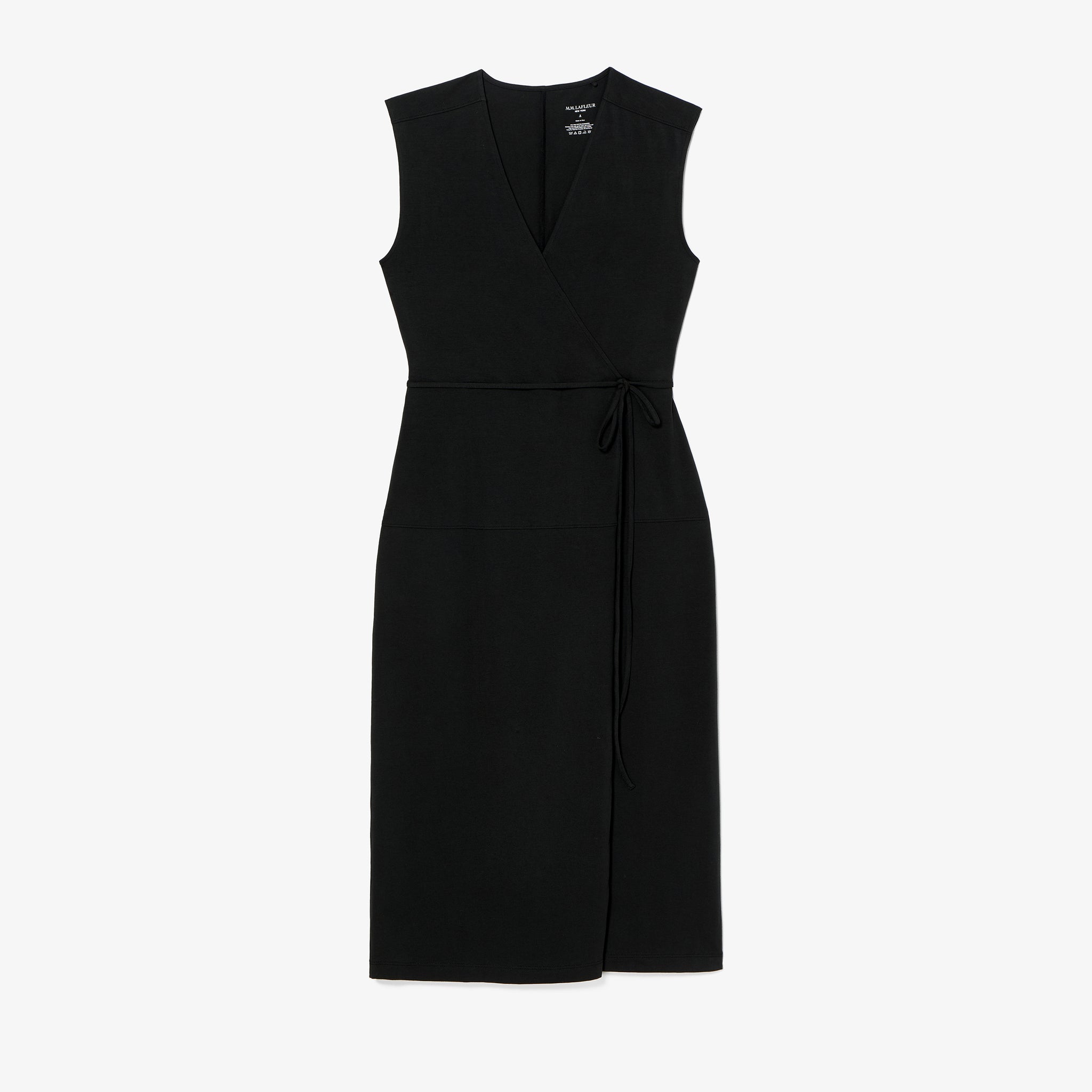 Packshot image of the Marta Dress-Pima Cotton Jersey :: Black