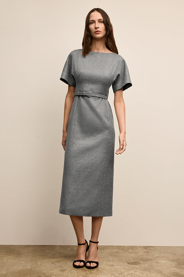 M.M.LaFleur Meredith Slub Tweed Dress - Gray Multi M.M.LaFleur Meredith Slub Tweed Dress - Gray Multi