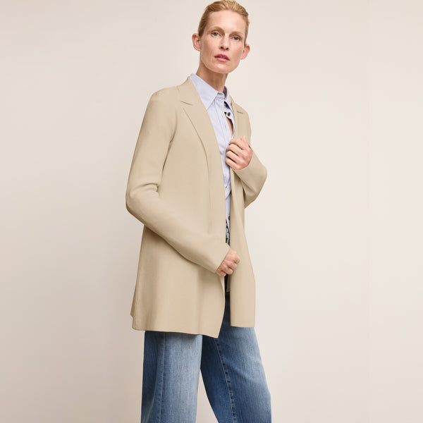 Merritt Wrap Jardigan :: Latte – M.M.LaFleur