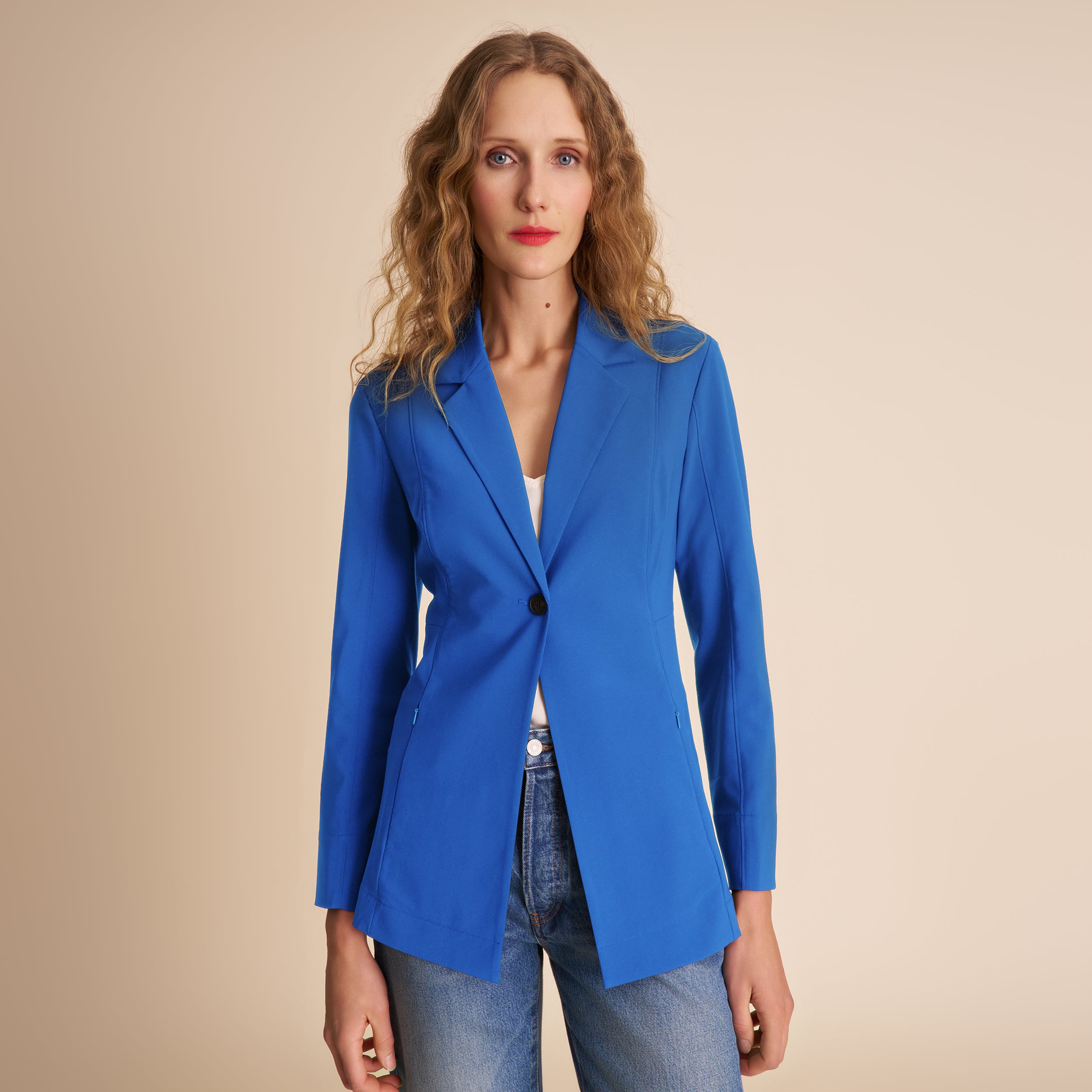Moreland Travel Blazer - OrigamiTech :: Ocean Blue