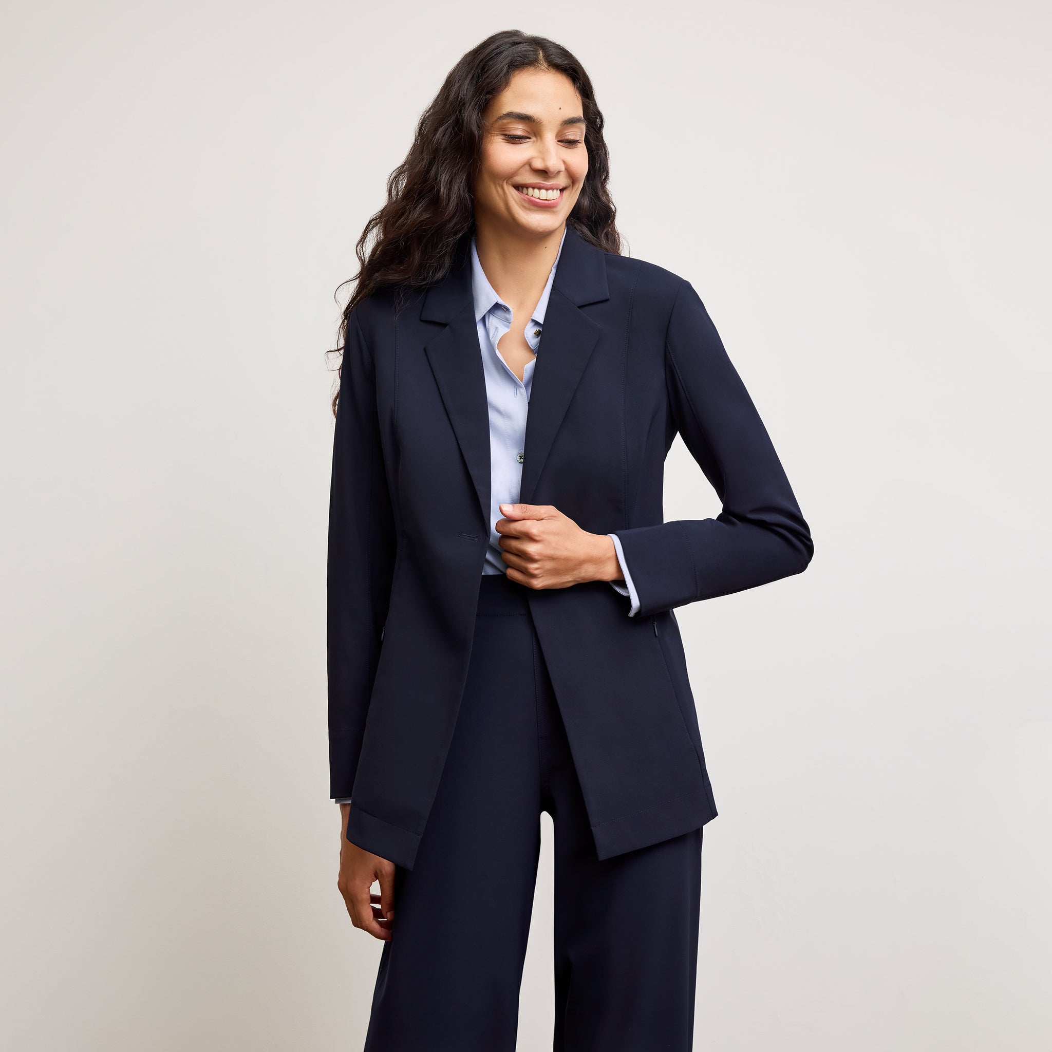 Moreland Travel Blazer OrigamiTech :: Dark Navy –