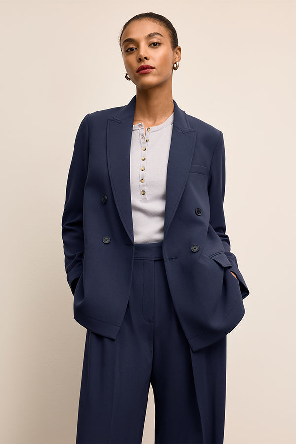 Moreland Travel Blazer - OrigamiTech :: Cool Charcoal – M.M.LaFleur
