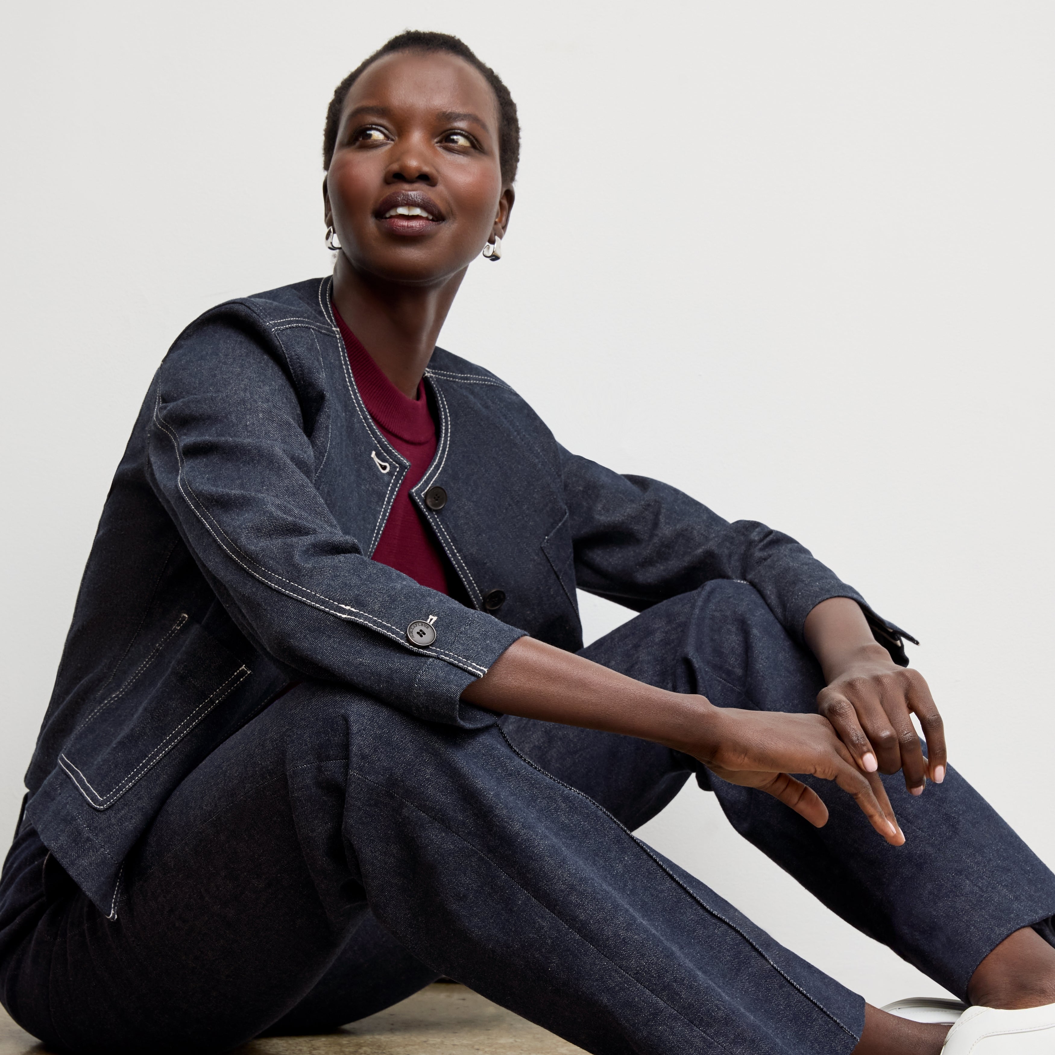 Rowe '70s Jean - Stretch Denim :: Midnight Wash – M.M.LaFleur