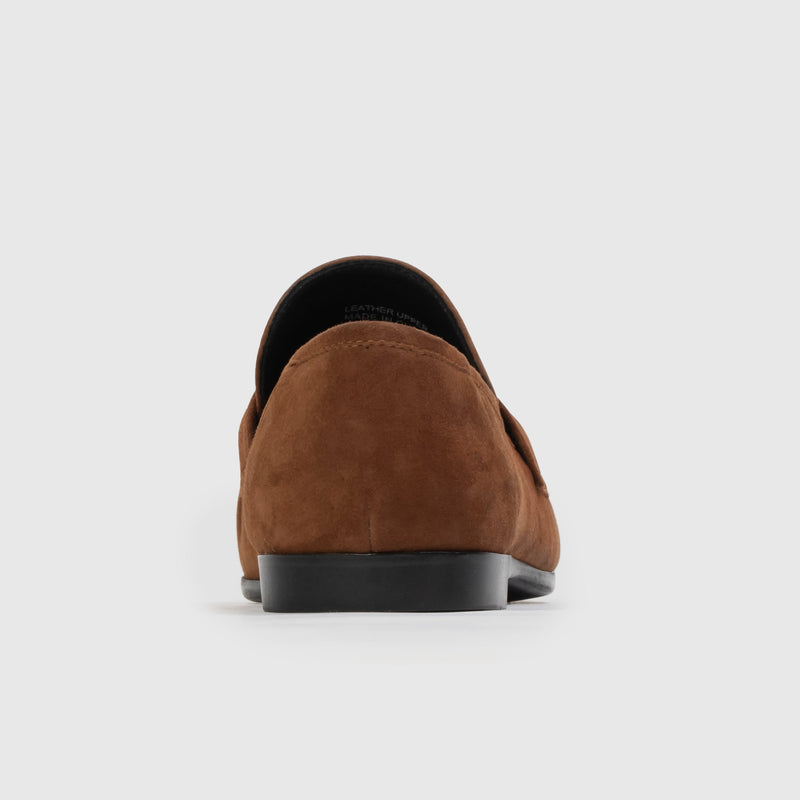 Black Suede Studio Arrow Loafer