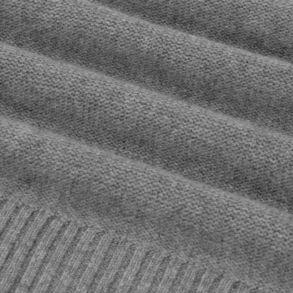 Close-up of gray fabric texture