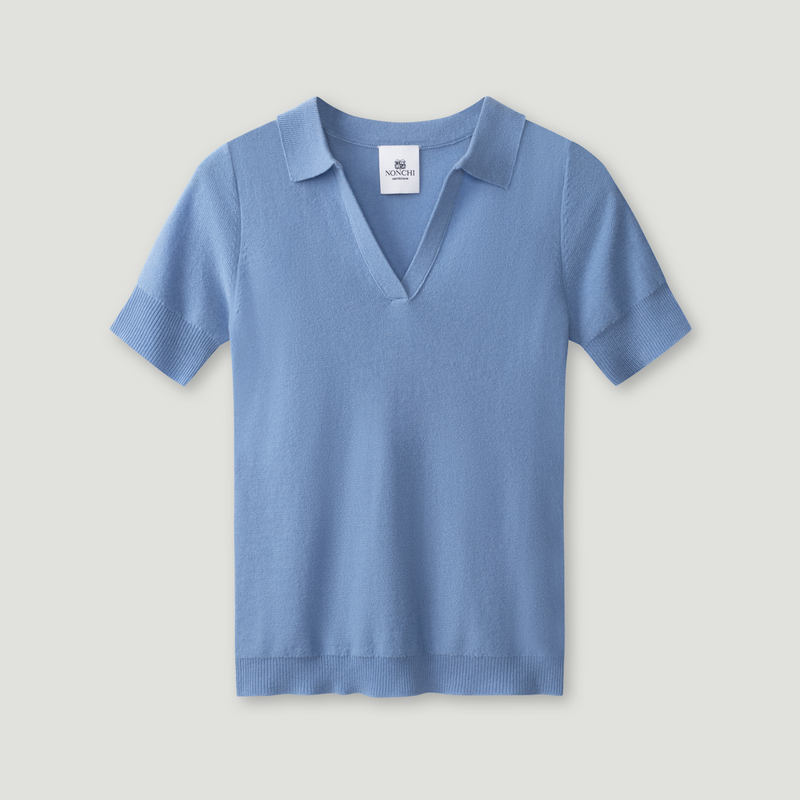 Nonchi Cashmere Racquet Polo