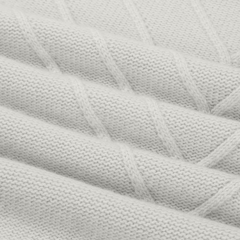 Close-up of a textured gray fabric surface