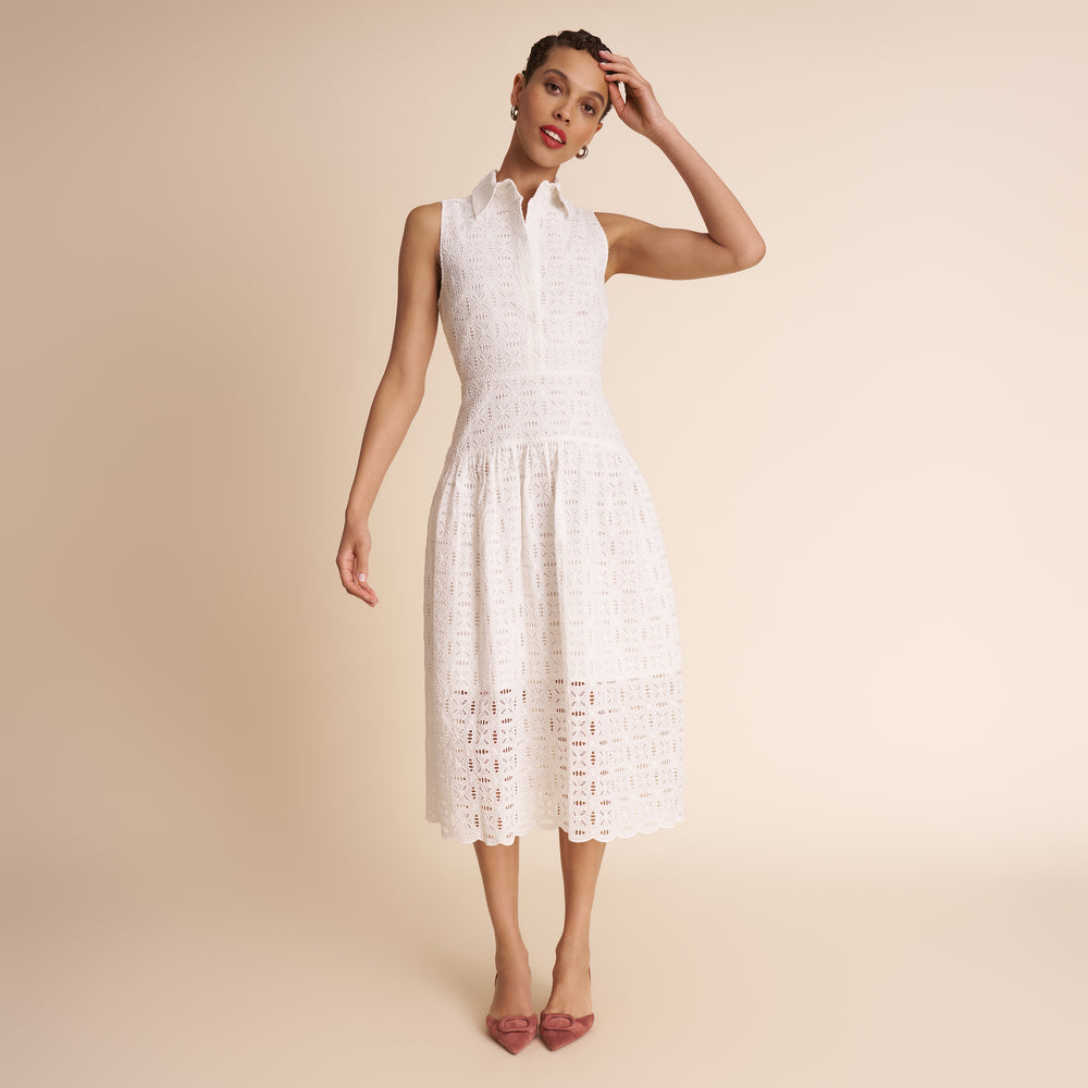 women in white dress