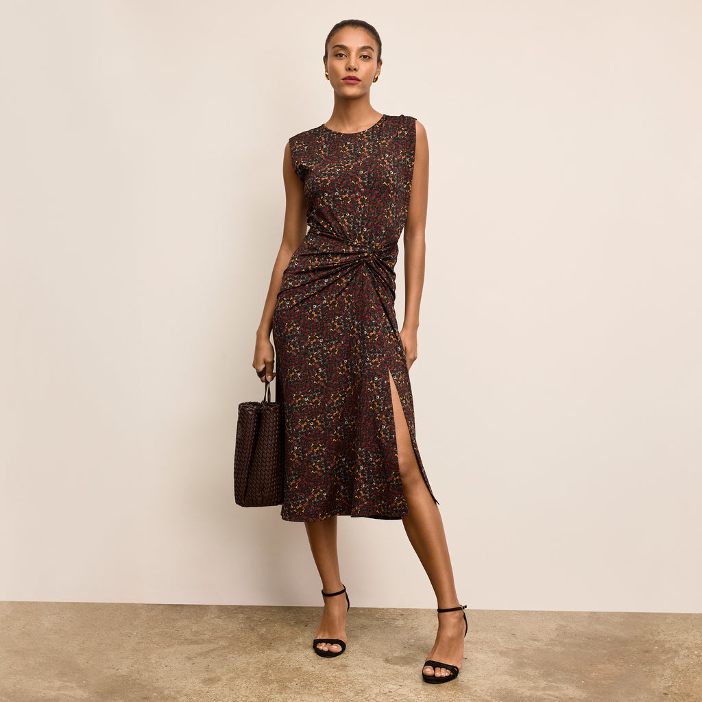 san sloane zita midi dress Zita Drape Dress