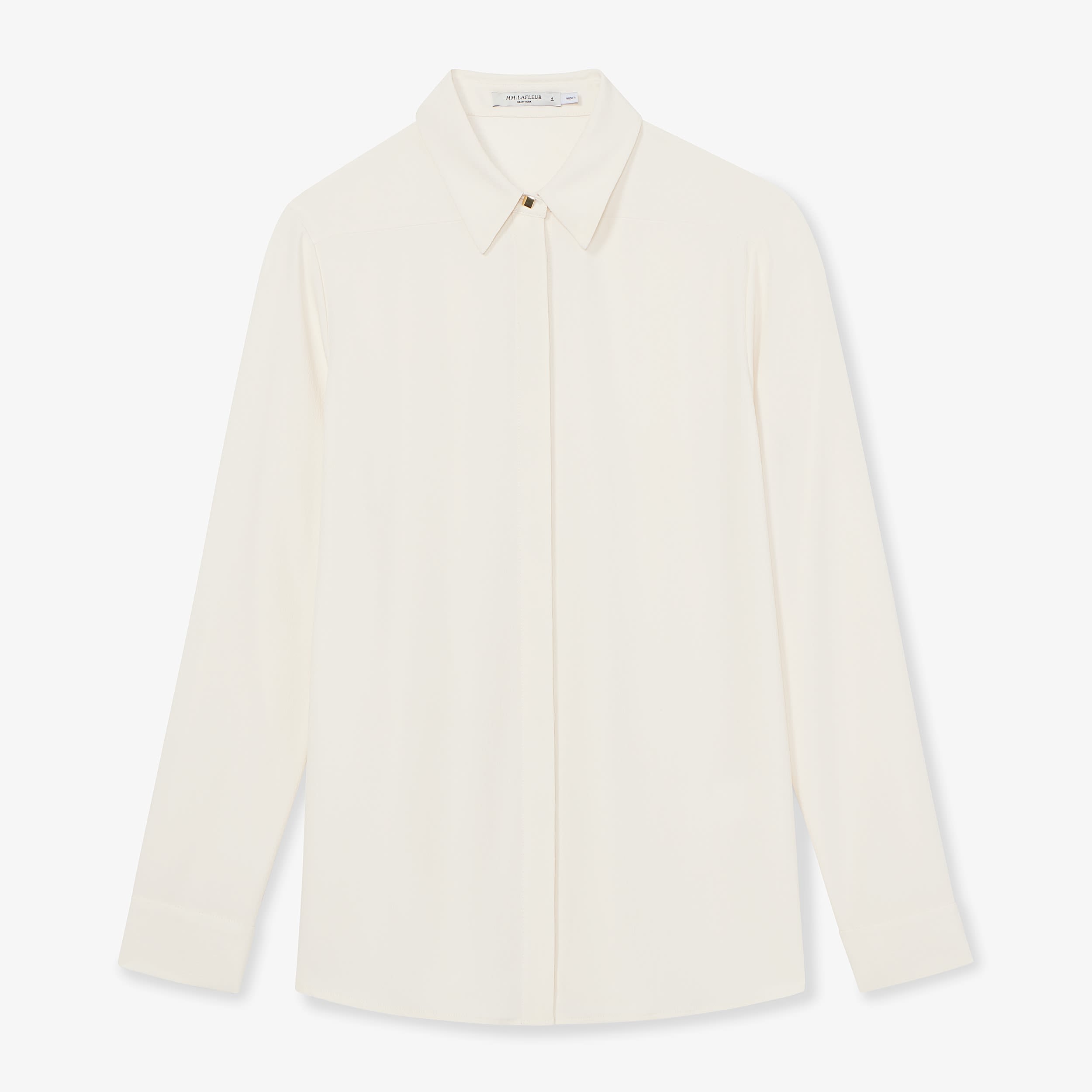 Lagarde Shirt - Eco Soft Wave :: Alabaster – M.M.LaFleur