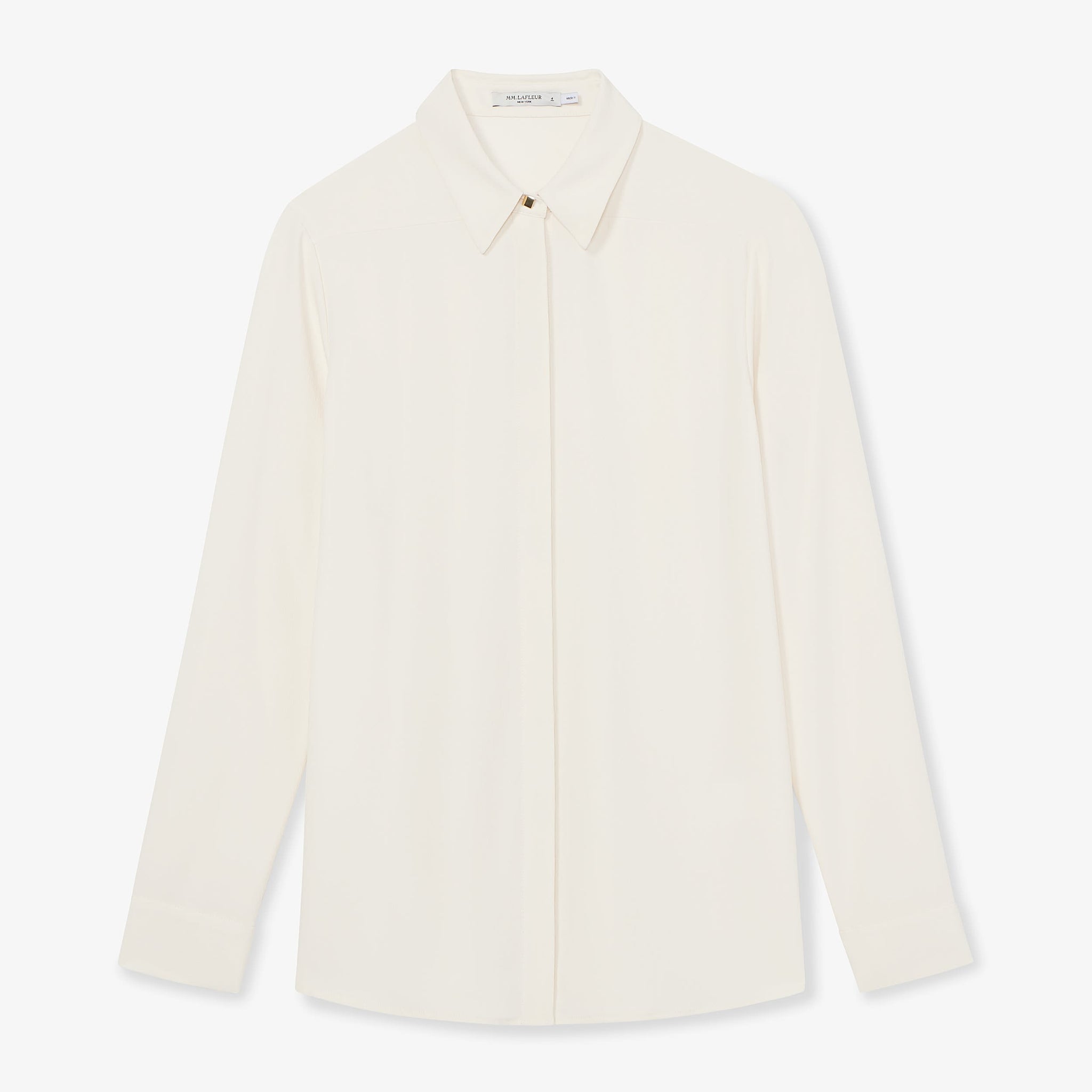 Packshot image of the Lagarde Shirt—Soft Wave in Alabaster
