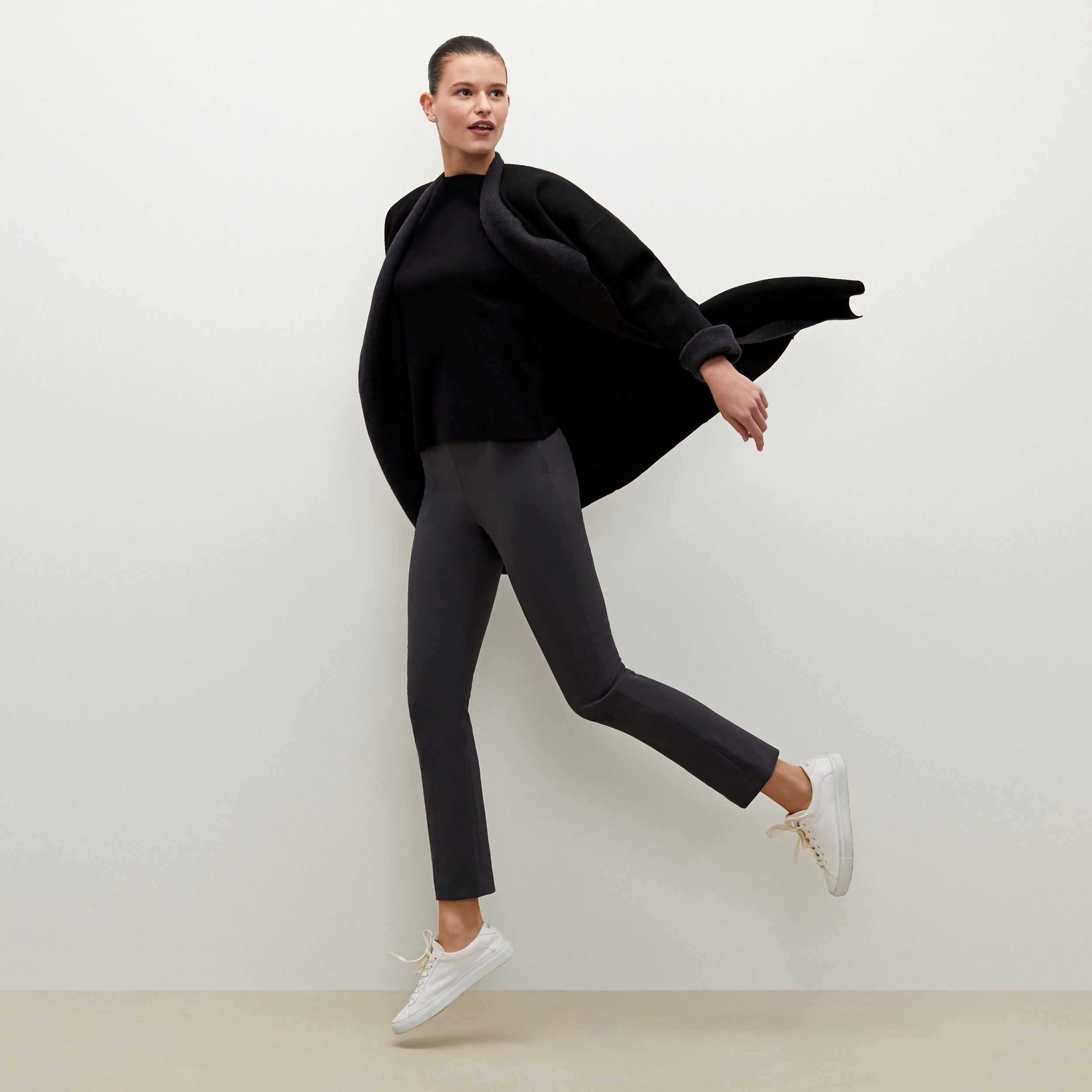 Foster Cigarette Pant - PowerStretch :: Black