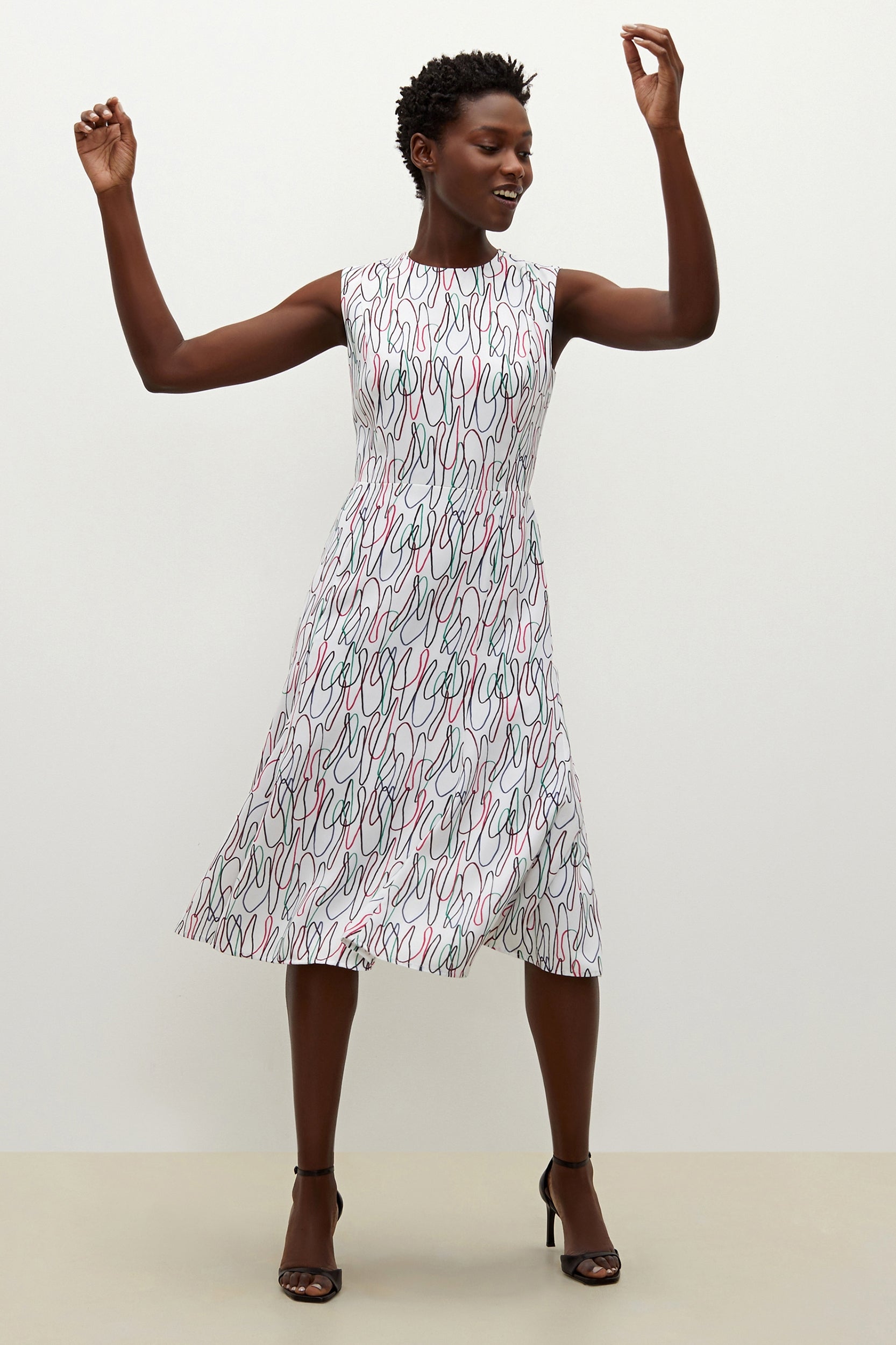 Jane Dress - Freeform Multi :: Multicolor – M.M.LaFleur