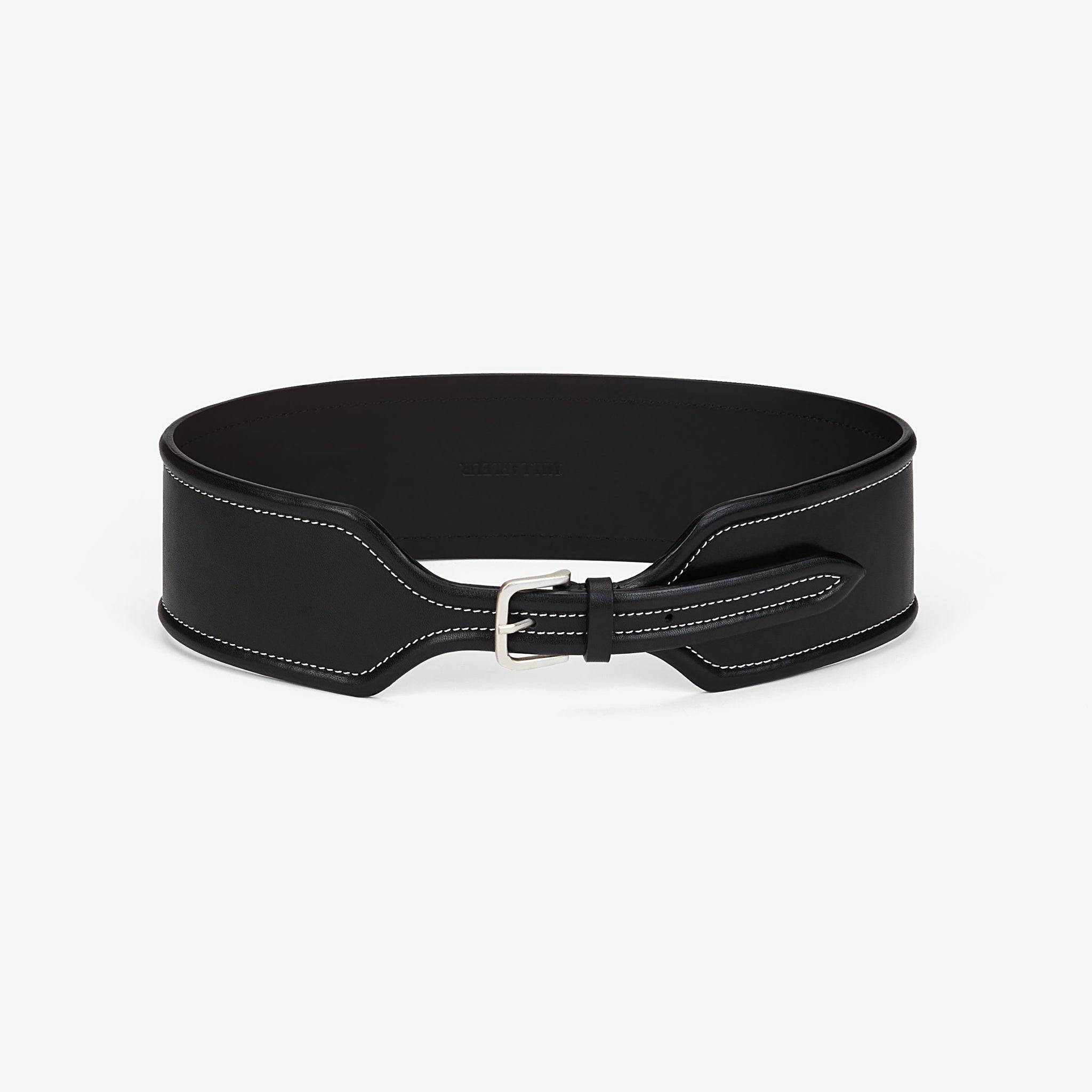 packshot image of the wide stitched belt 