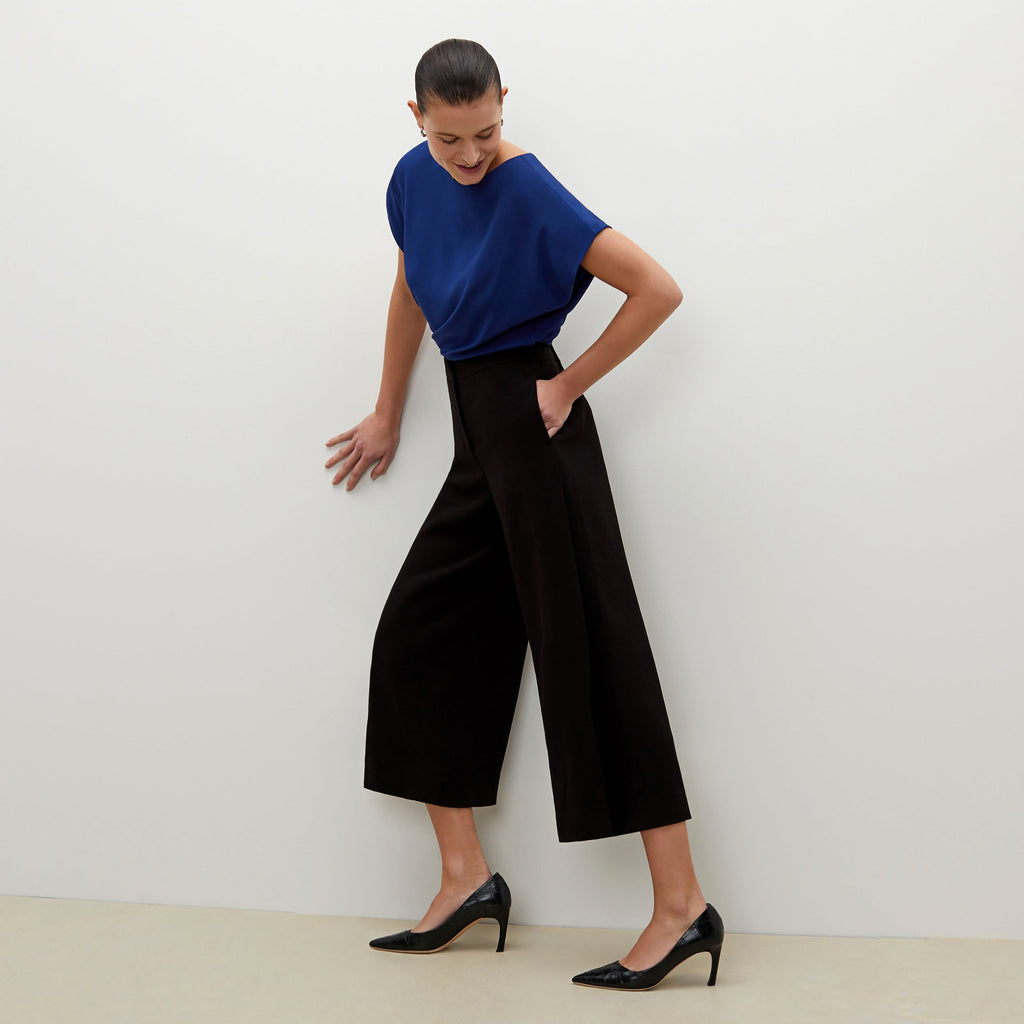 Zhou Culotte - Eco Soft Wave :: Black