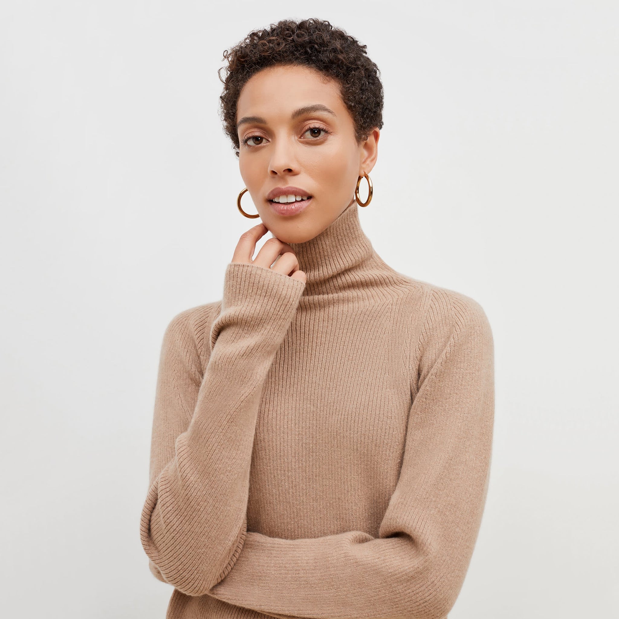 McKenzie Sweater - Cashmere :: Deep Flax