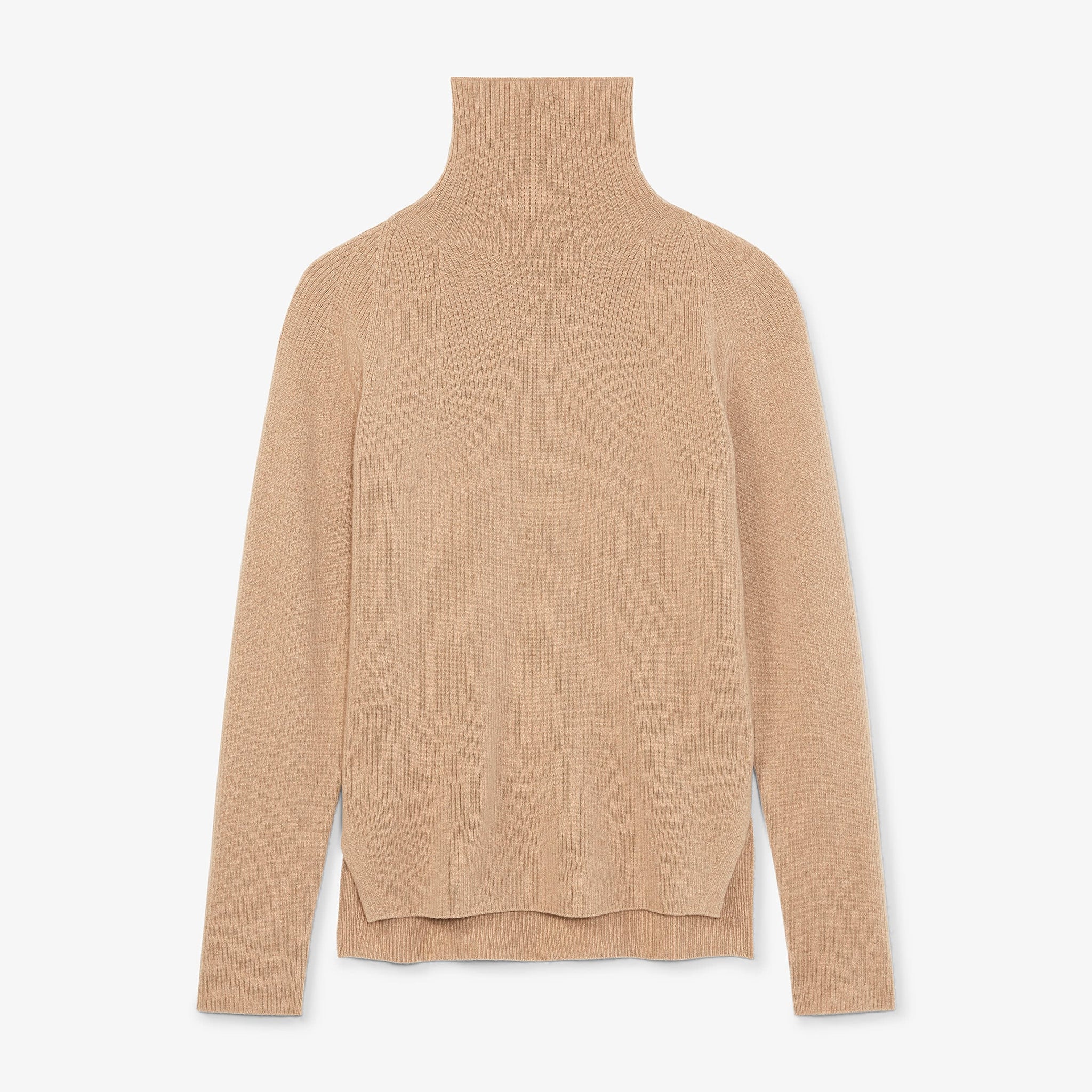 packshot image of the mckenzie sweater in deep flax