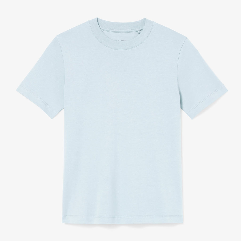 Leslie T-Shirt - Pima Cotton :: Sky Blue – M.M.LaFleur